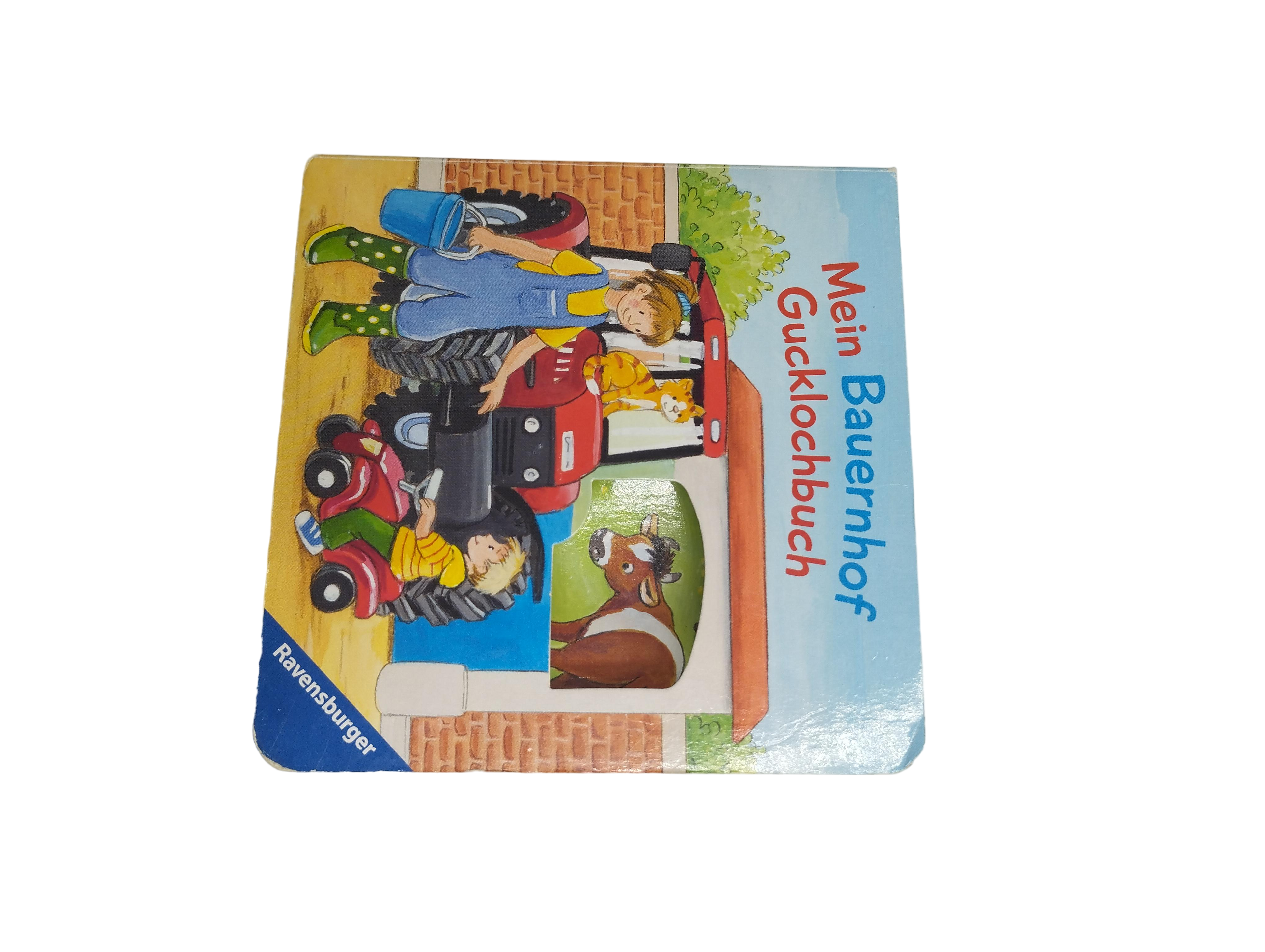 Kinderbücher Bücher Spielen & Lernen Mein Bauernhof Gucklochbuch Front Image Second Hand