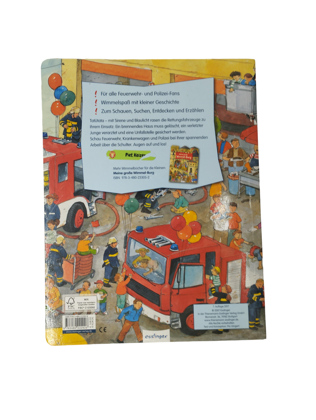 Kinderbücher Bücher Spielen & Lernen Tatütata Rear Image Second Hand