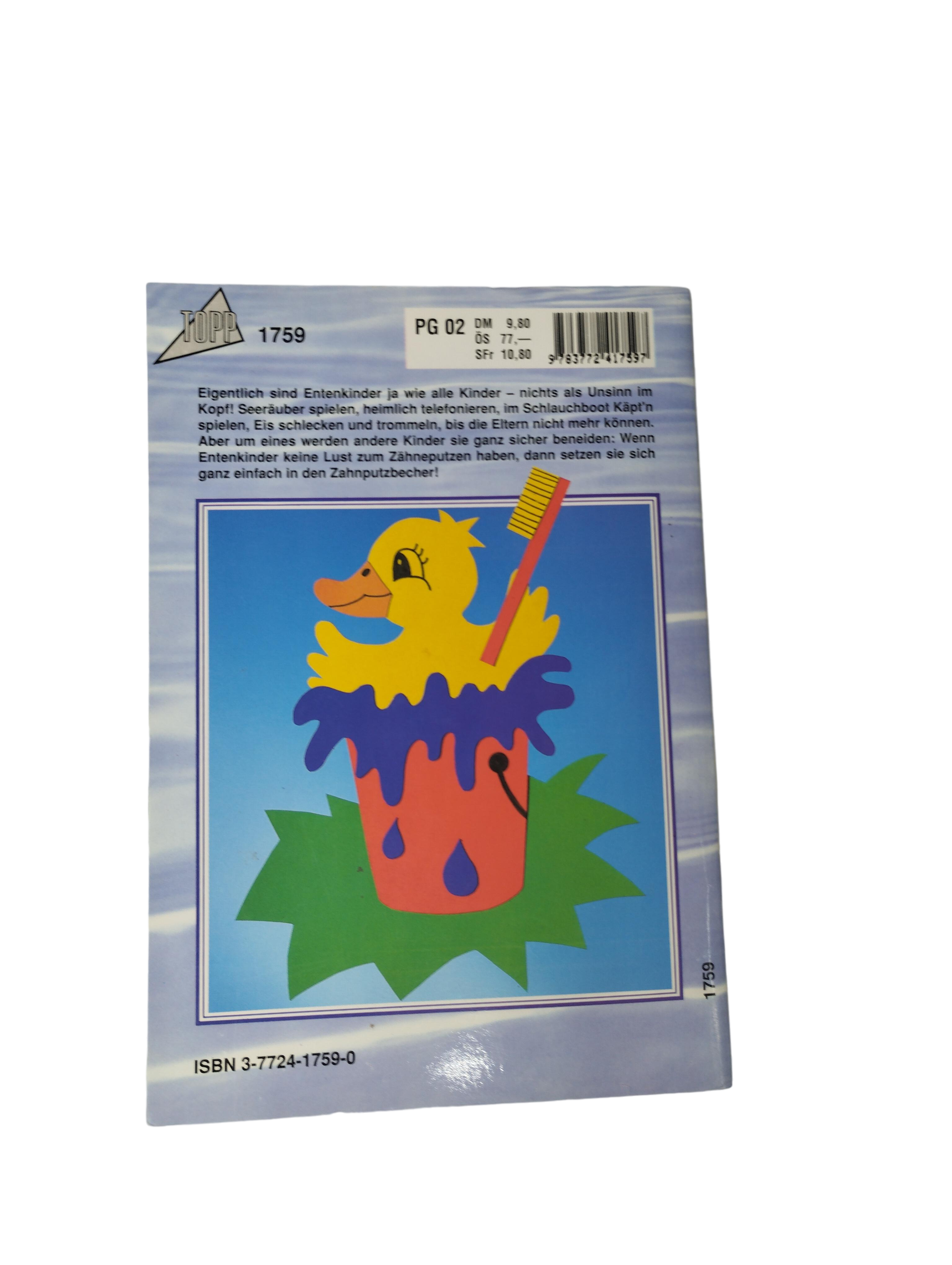Kinderbücher Bücher Spielen & Lernen Entenkinder - Fensterbilder Rear Image Second Hand