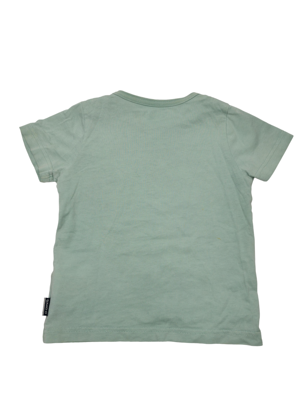 T-Shirts T-Shirts & Tops Kleidung T-Shirt mit Polizeimuster Rear Image Second Hand