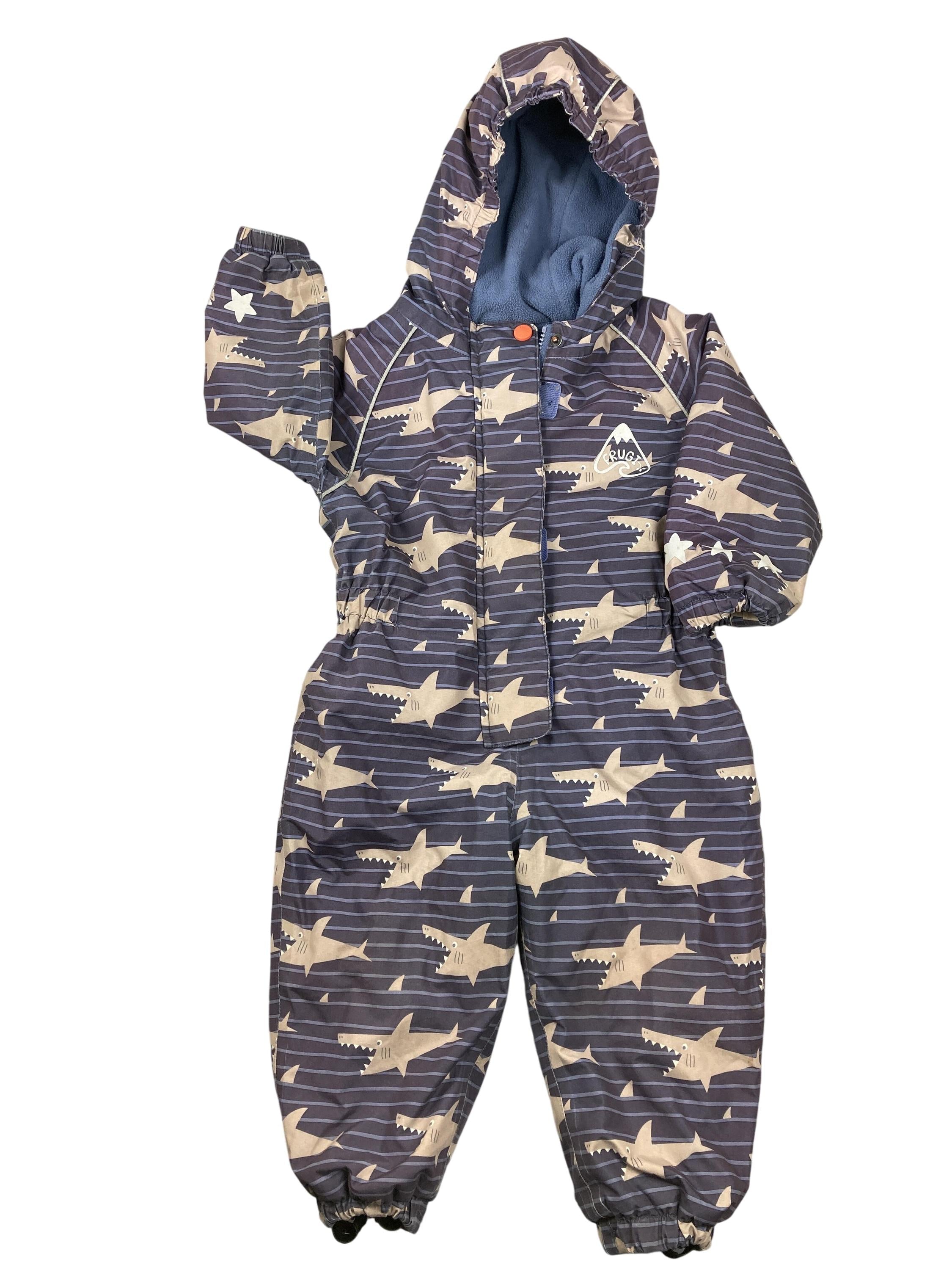 Schneeanzüge Schneekleidung Kleidung Schneeanzug Frugi Front Image Second Hand