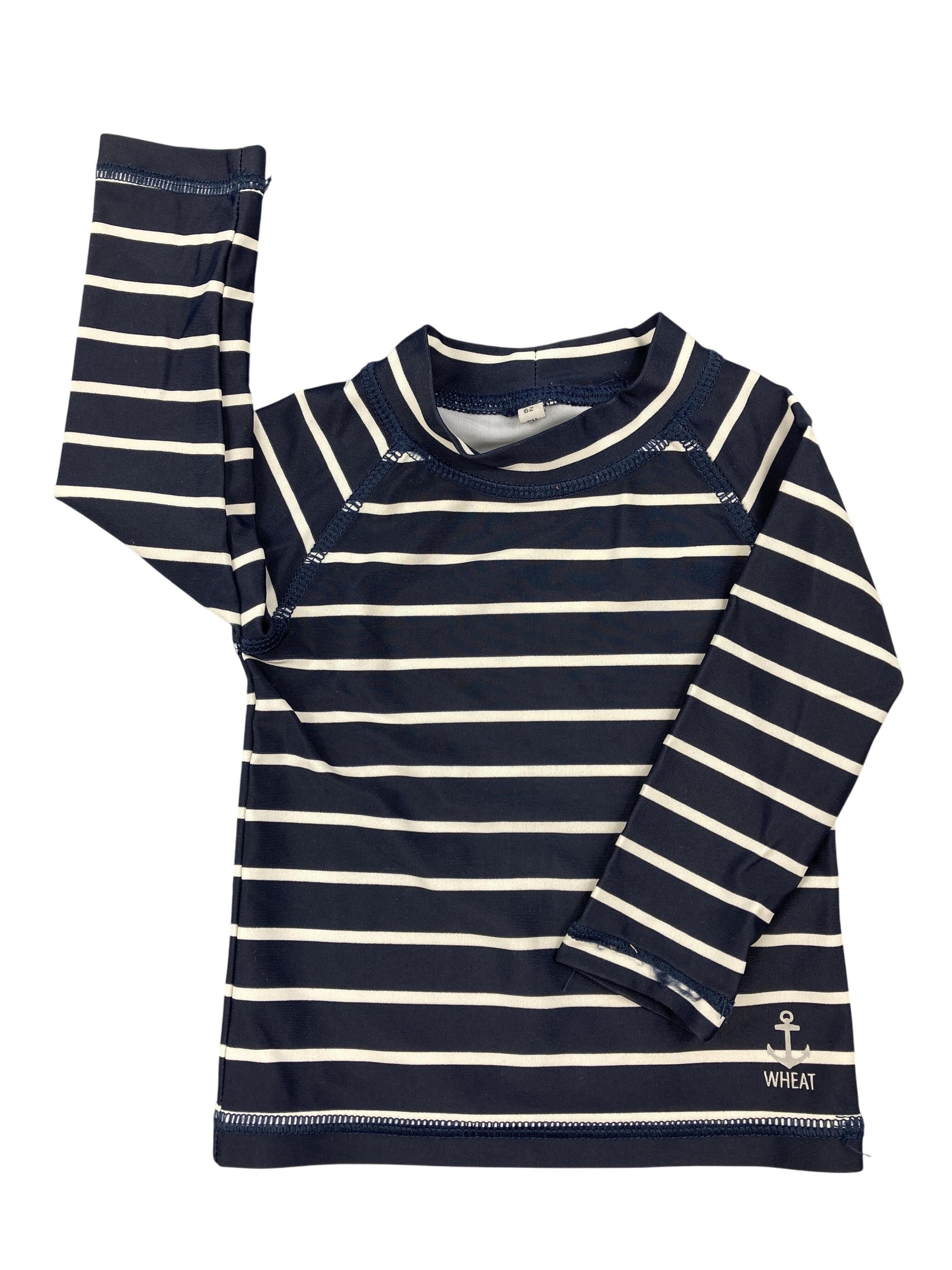 Badeshirt Badebekleidung Kleidung Badeshirt Wheat Front Image Second Hand