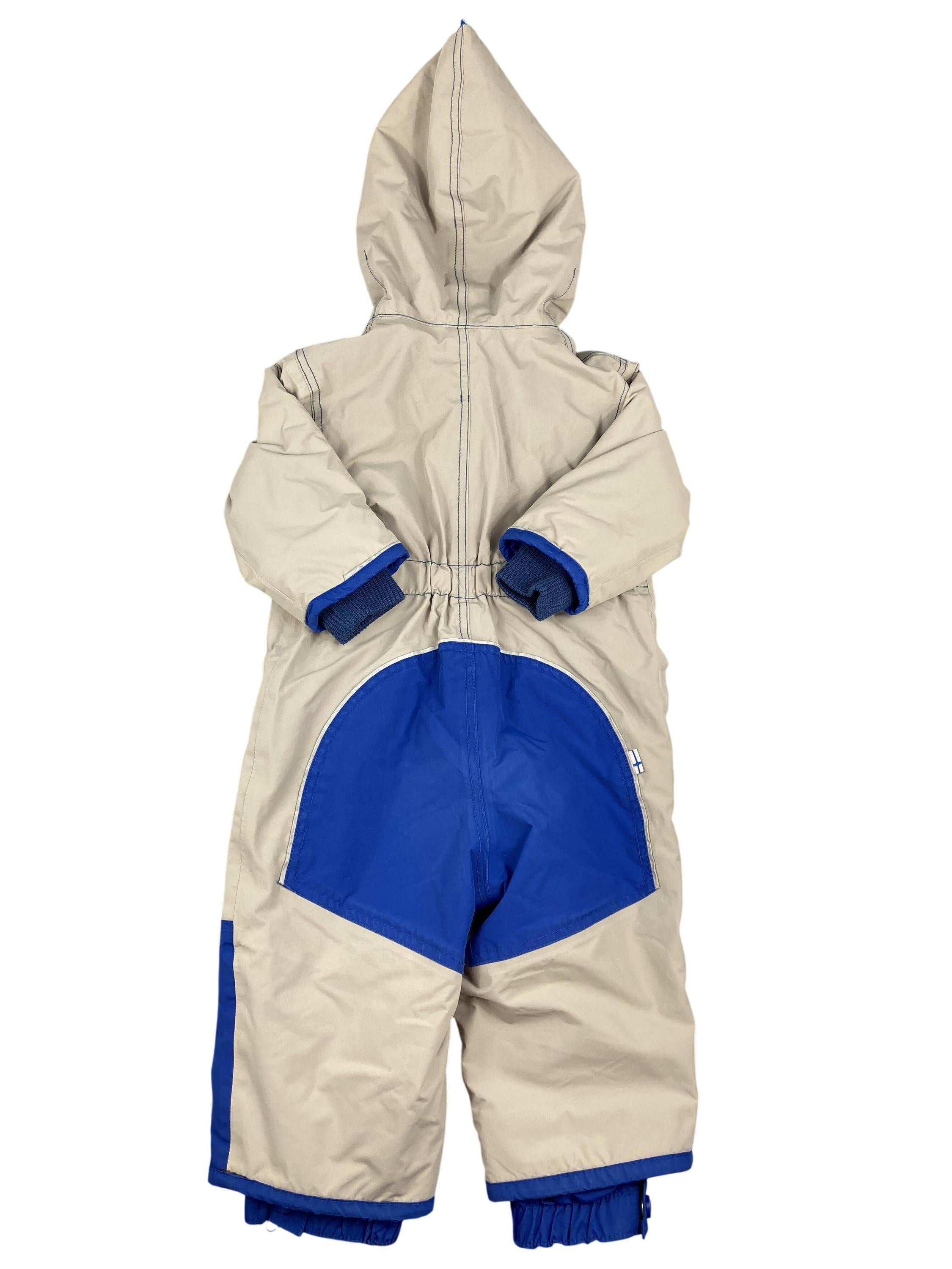 Schneeanzüge Schneekleidung Kleidung Schneeanzug Overall Finkid Rear Image Second Hand