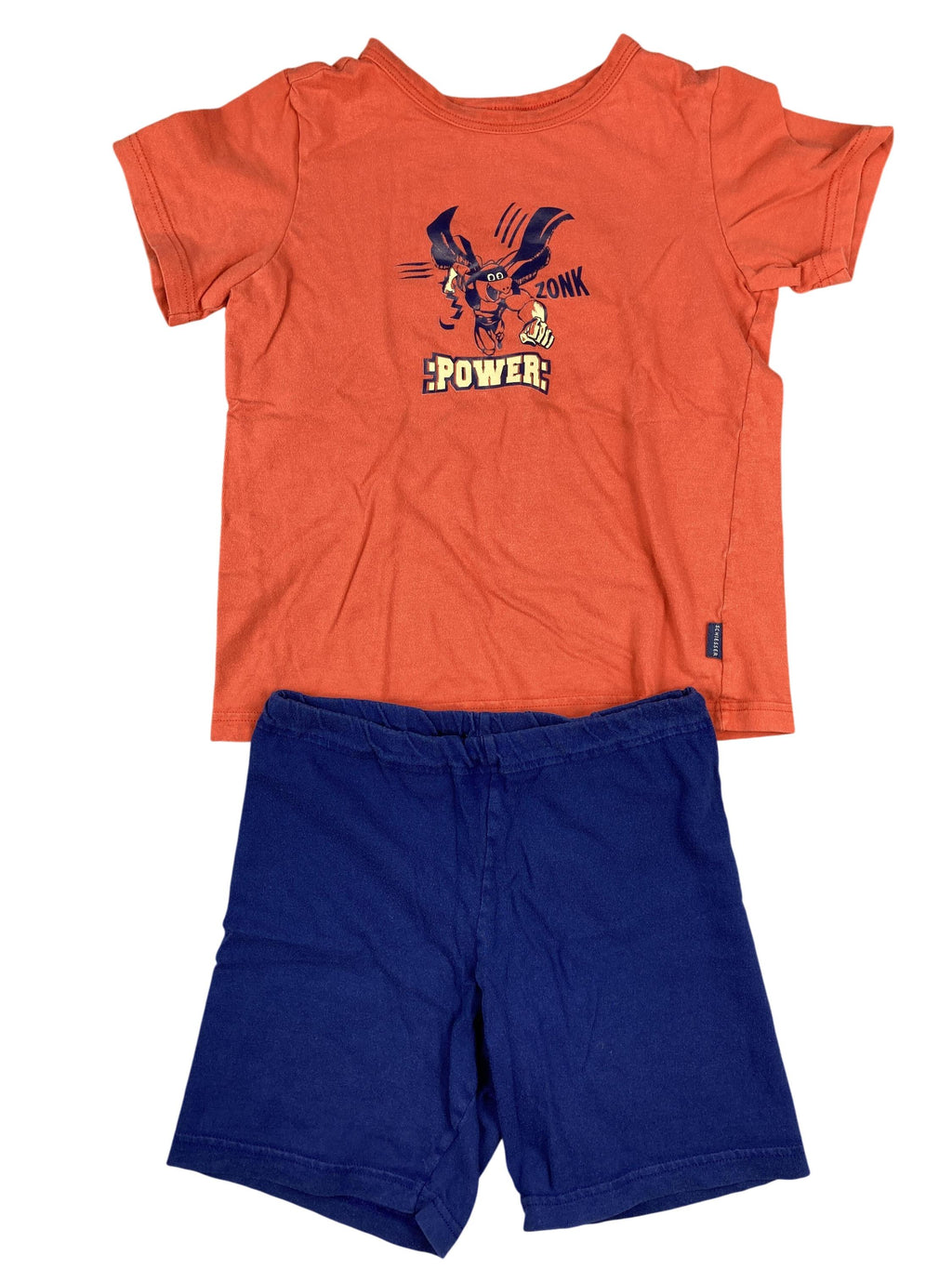 Schlafanzüge zweiteilig Schlafanzüge Kleidung Kurzarm Pyjama Schiesser Front Image Second Hand