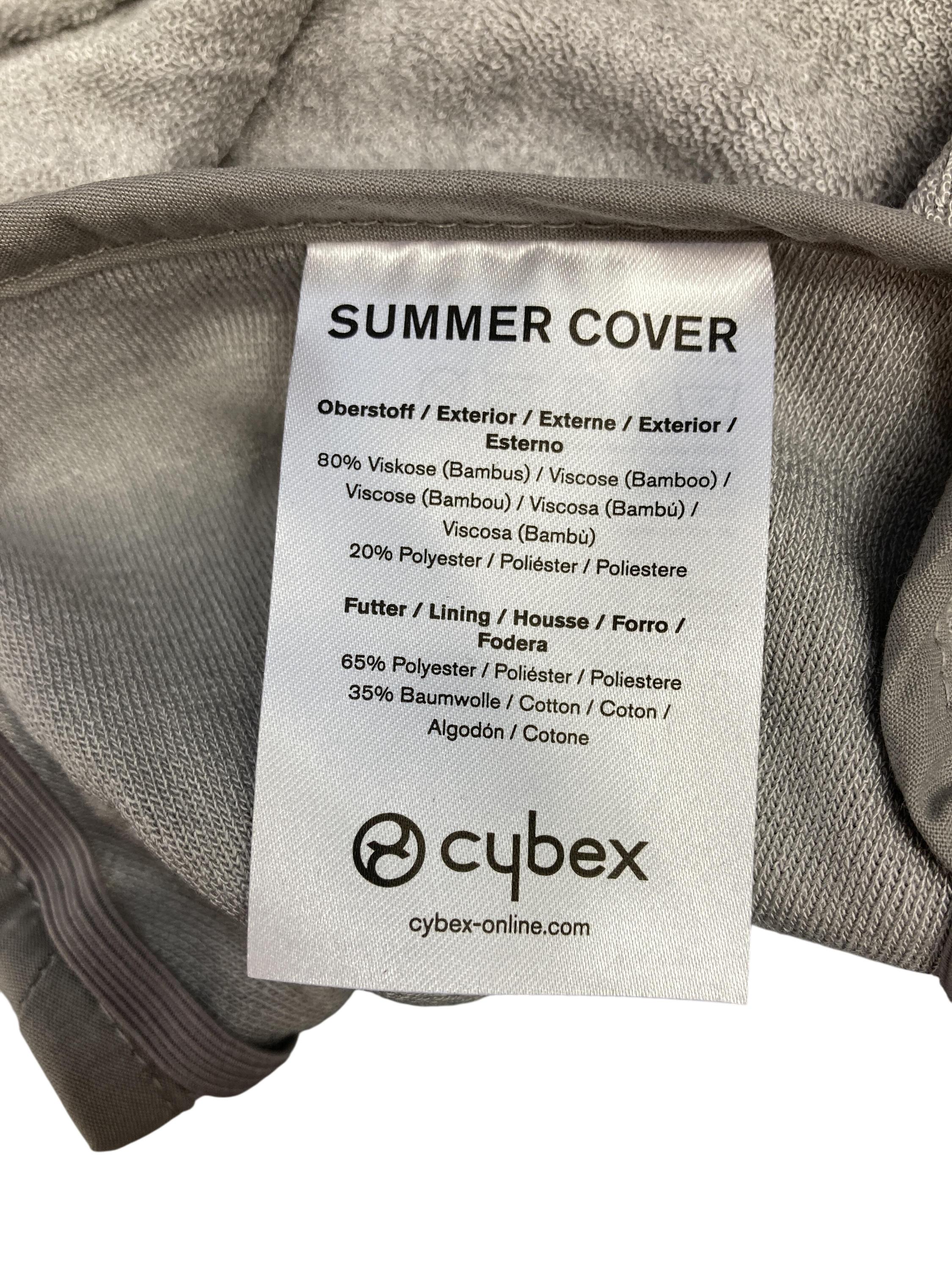 Kindersitze & Babyschalen Zubehör Kindersitze, Babyschalen & Zubehör Unterwegs Summer Cover Cybex  Label Image Second Hand