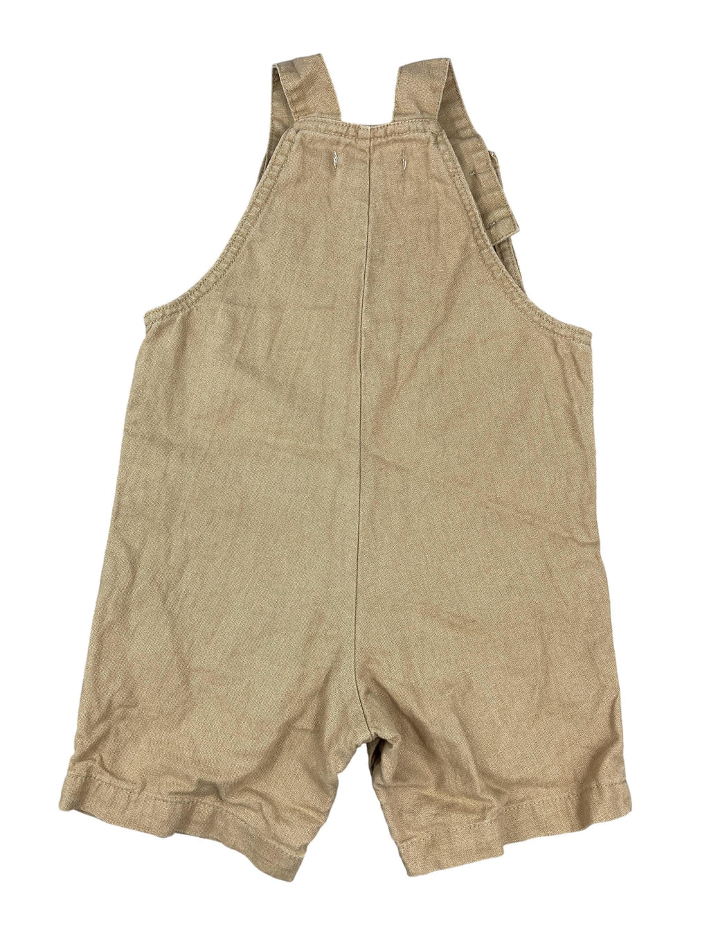 Latzhosen Hosen & Jeans Kleidung Kurze Latzhose Wheat Rear Image Second Hand