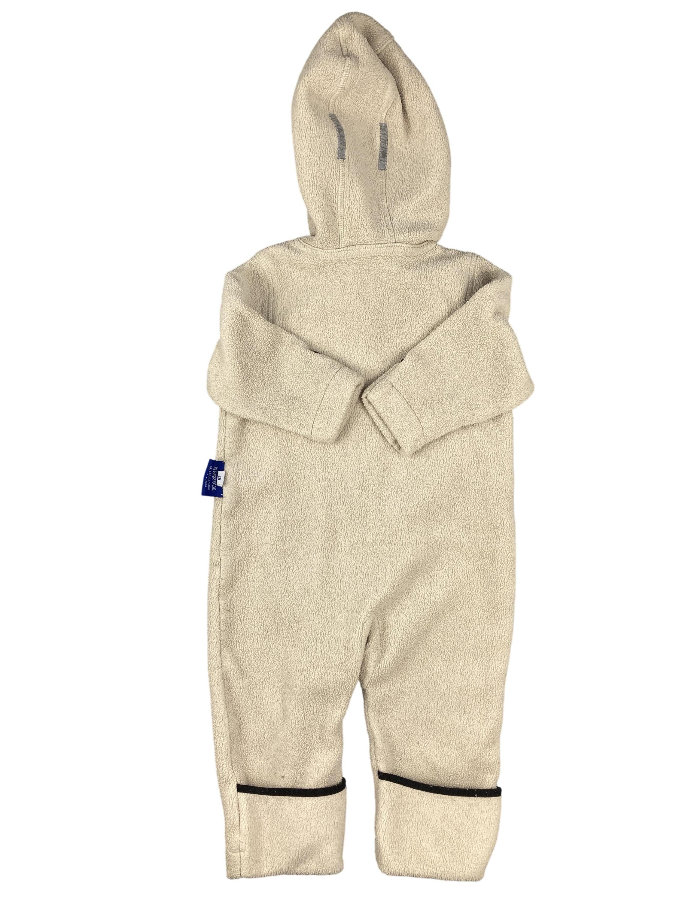 Overalls-wollwalkanzüge Overalls Kleidung Fleeceoverall / Anzug Hoppediz Rear Image Second Hand
