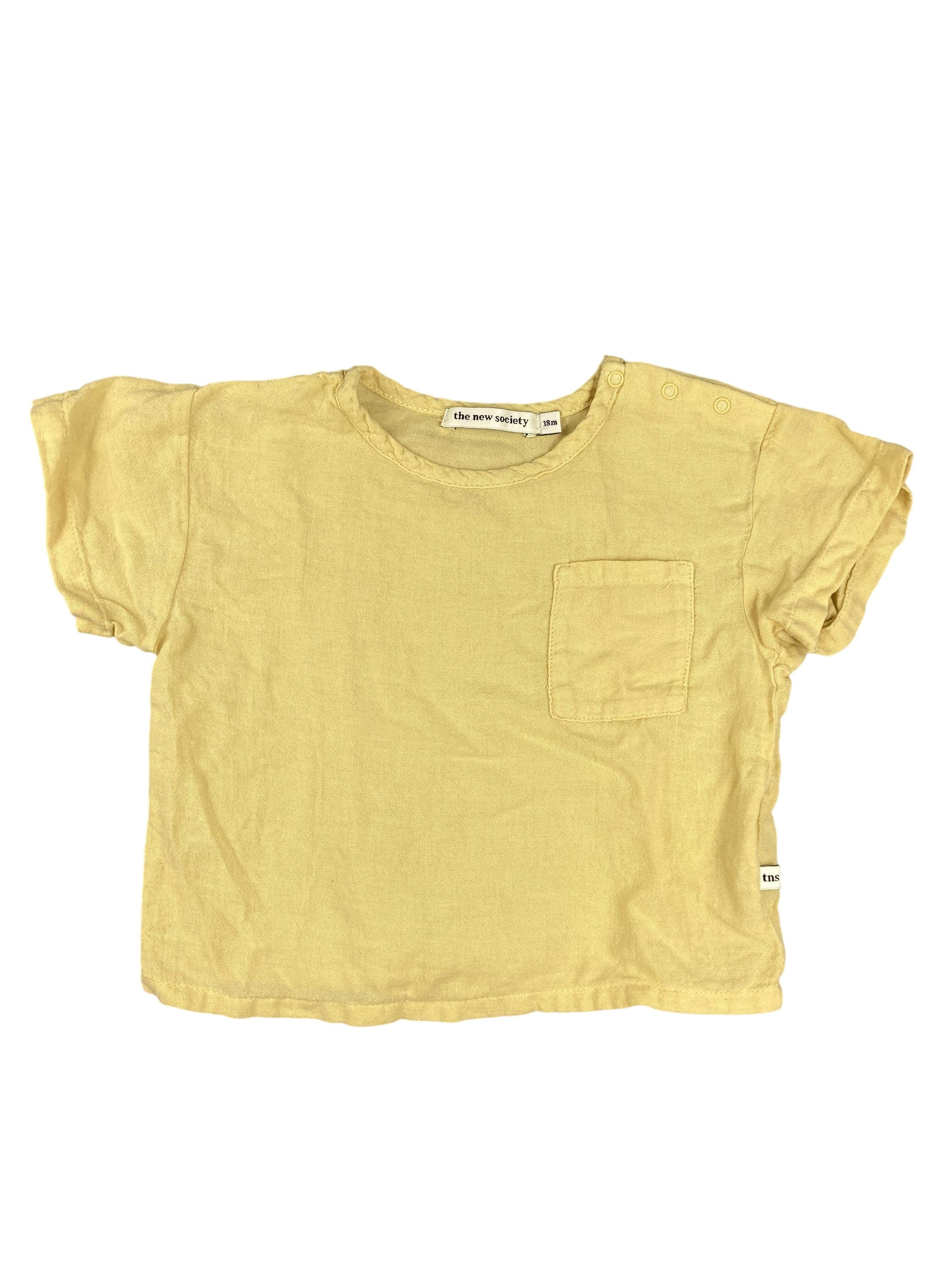 T-Shirts T-Shirts & Tops Kleidung T-shirt The New Society Front Image Second Hand