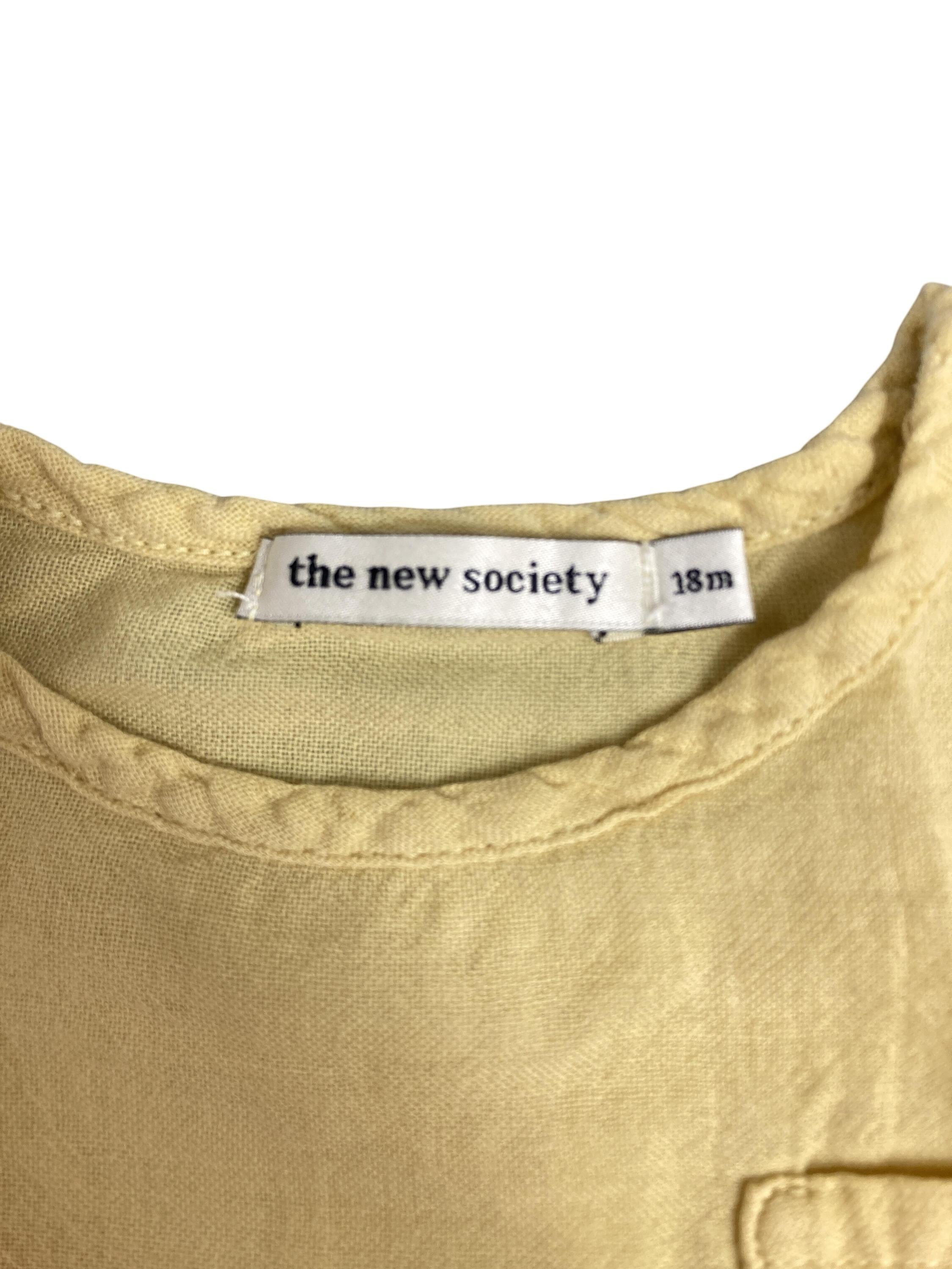 T-Shirts T-Shirts & Tops Kleidung T-shirt The New Society Label Image Second Hand