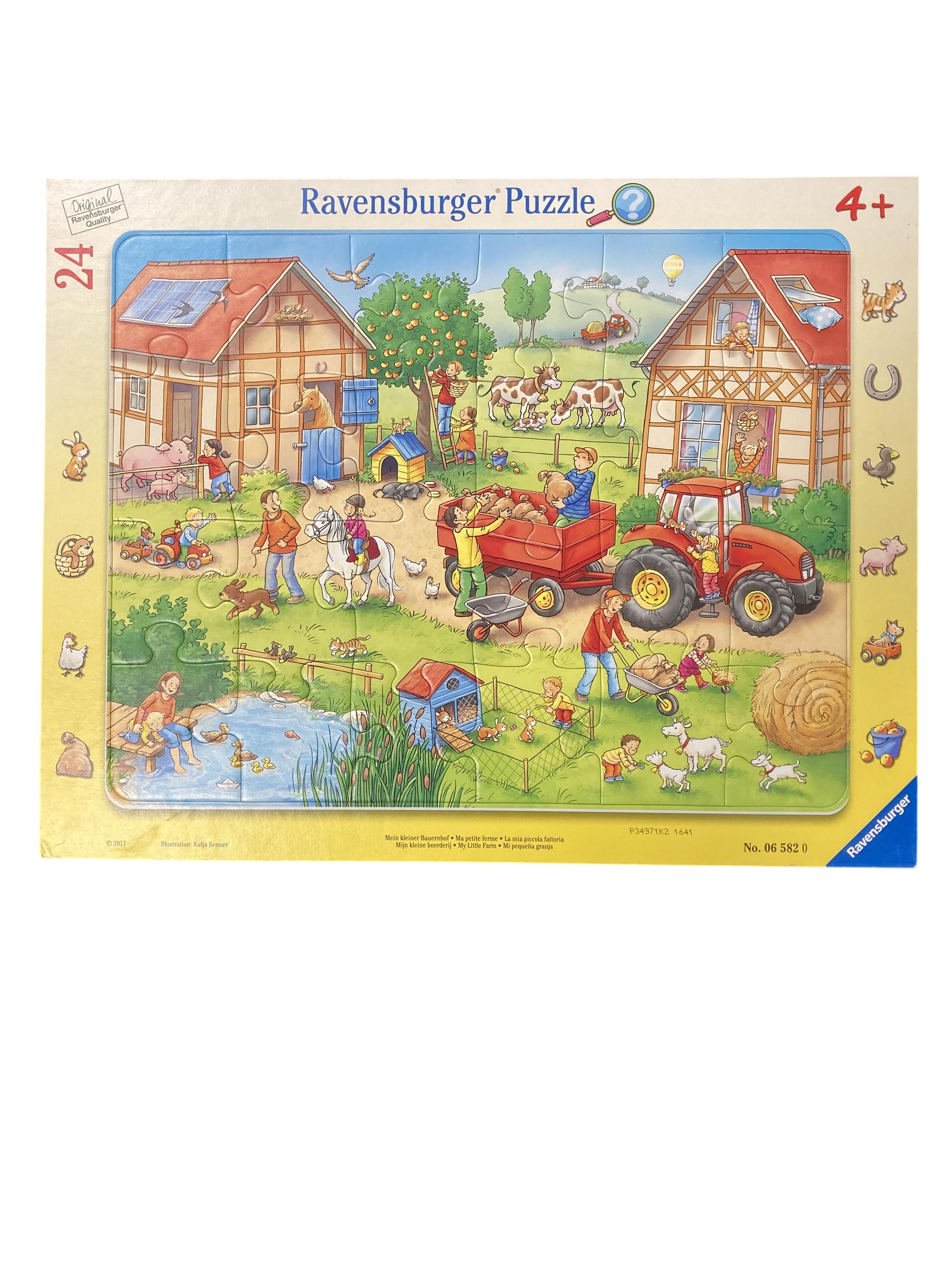 Puzzles Puzzles Spielen & Lernen Mein kleiner Bauernhof Ravensburger Front Image Second Hand