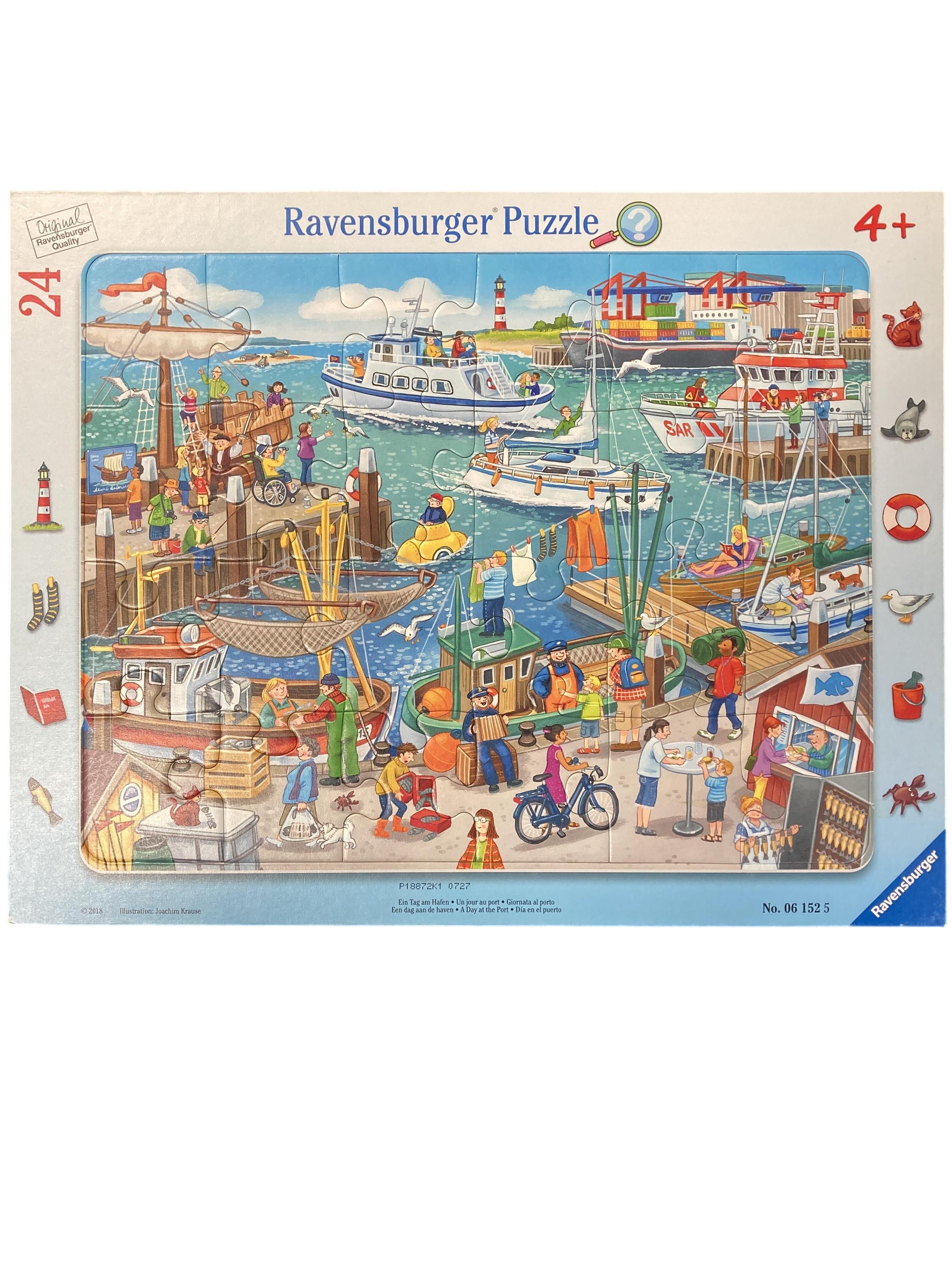 Puzzles Puzzles Spielen & Lernen Puzzle Hafen Ravensburger Front Image Second Hand