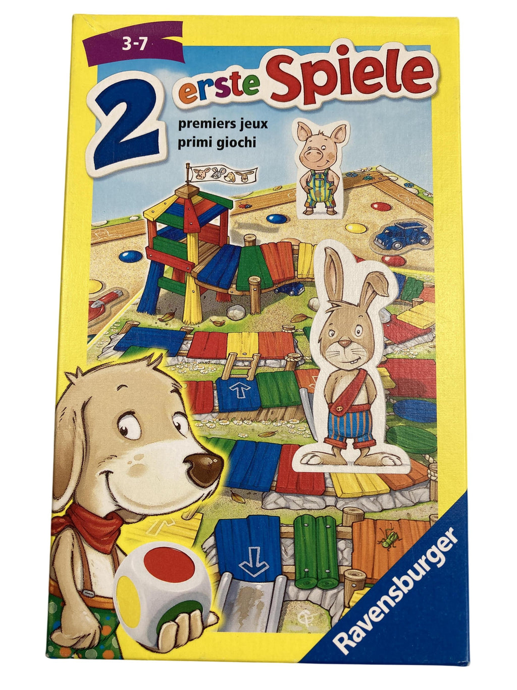 Brettspiele Brett- / Gesellschaftsspiele Spielen & Lernen 2 erste Spiele Ravensburger Front Image Second Hand