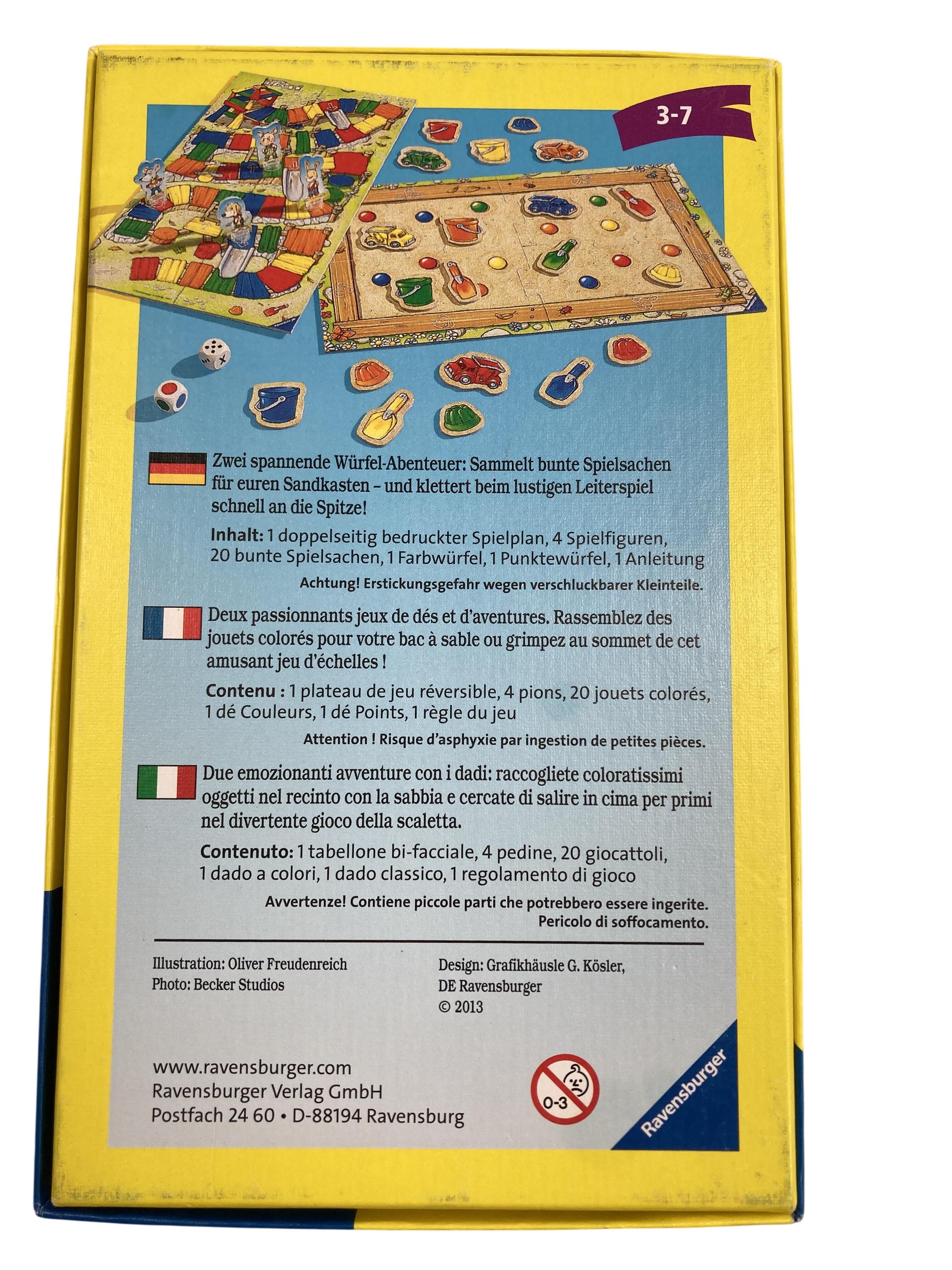 Brettspiele Brett- / Gesellschaftsspiele Spielen & Lernen 2 erste Spiele Ravensburger Label Image Second Hand