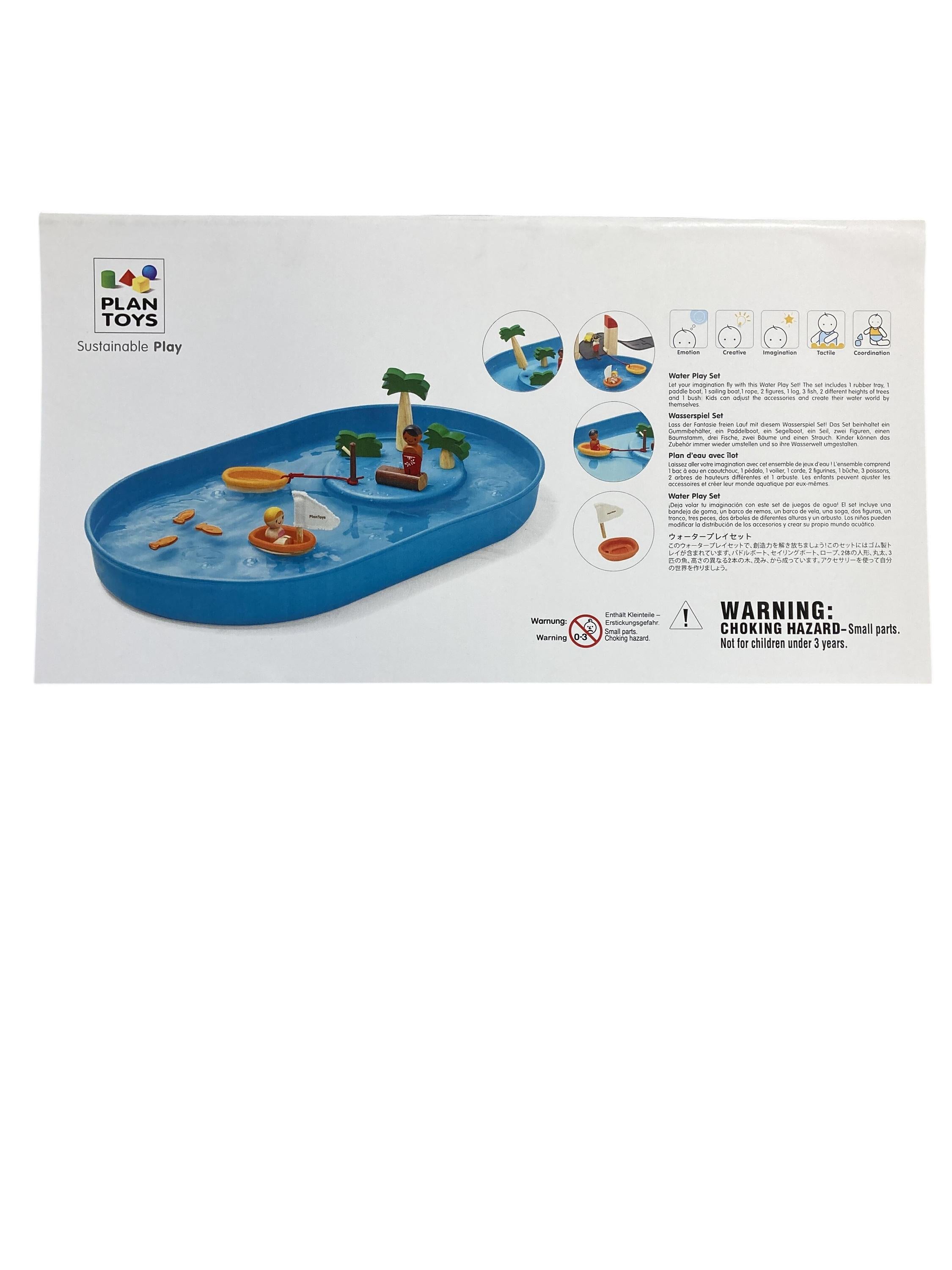 Wasserspielzeug Garten & Balkon Wohnen & Kinderzimmer Wasserspiel Set Plan Toys Rear Image Second Hand