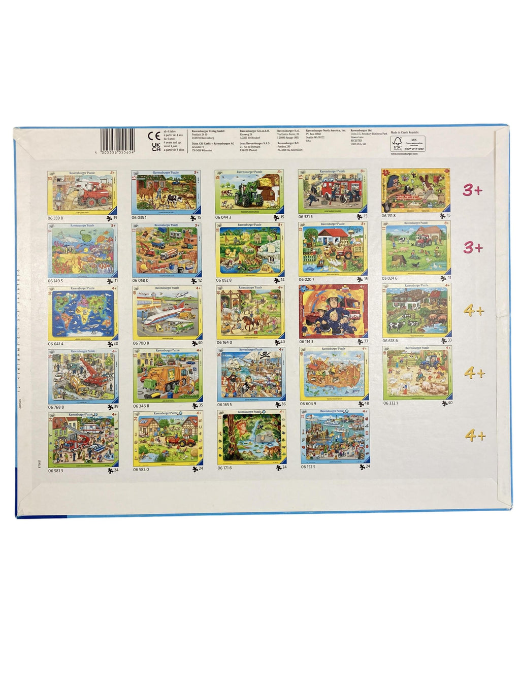 Puzzles Puzzles Spielen & Lernen Puzzle Zoo Ravensburger Rear Image Second Hand