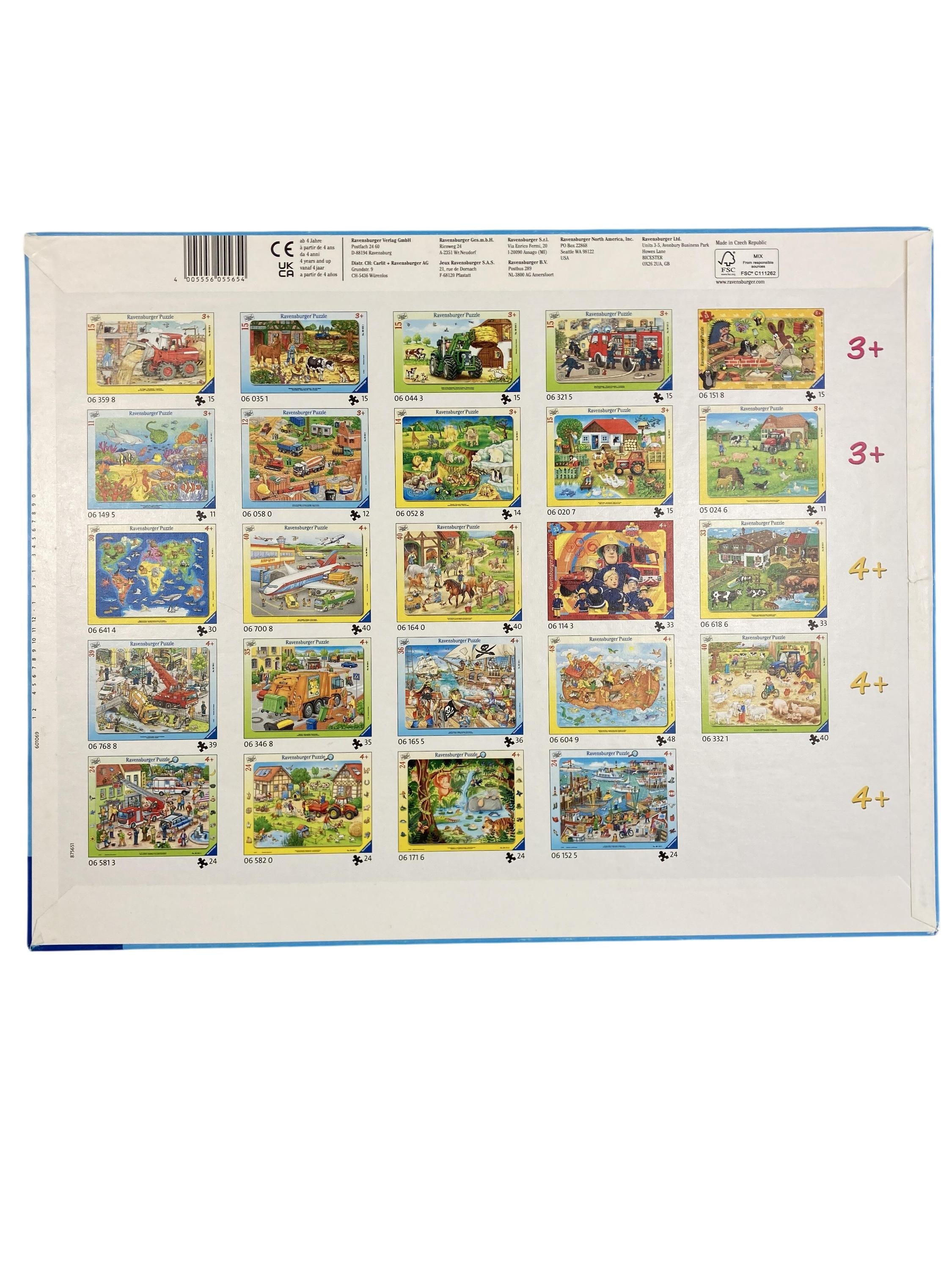 Puzzles Puzzles Spielen & Lernen Puzzle Zoo Ravensburger Rear Image Second Hand
