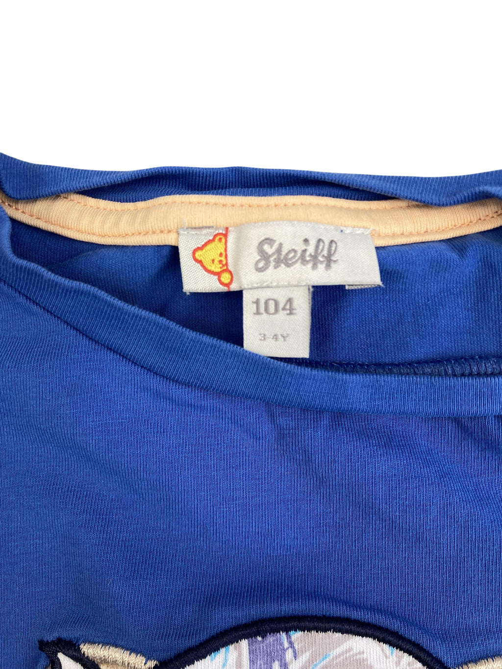 T-Shirts T-Shirts & Tops Kleidung T-Shirt Steiff Label Image Second Hand