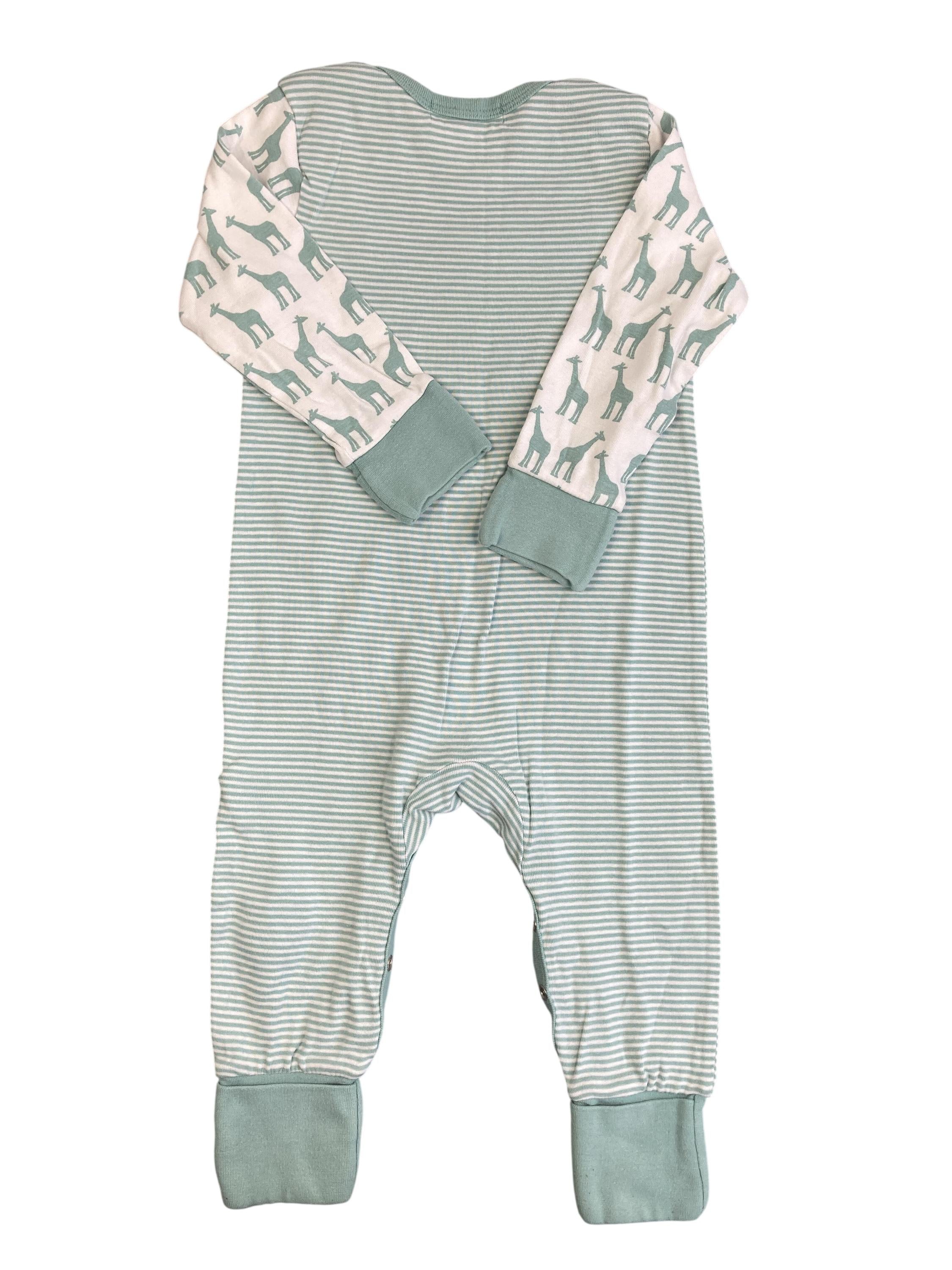 Schlafanzüge einteilig Schlafanzüge Kleidung Schlafoverall Sense Organics Rear Image Second Hand