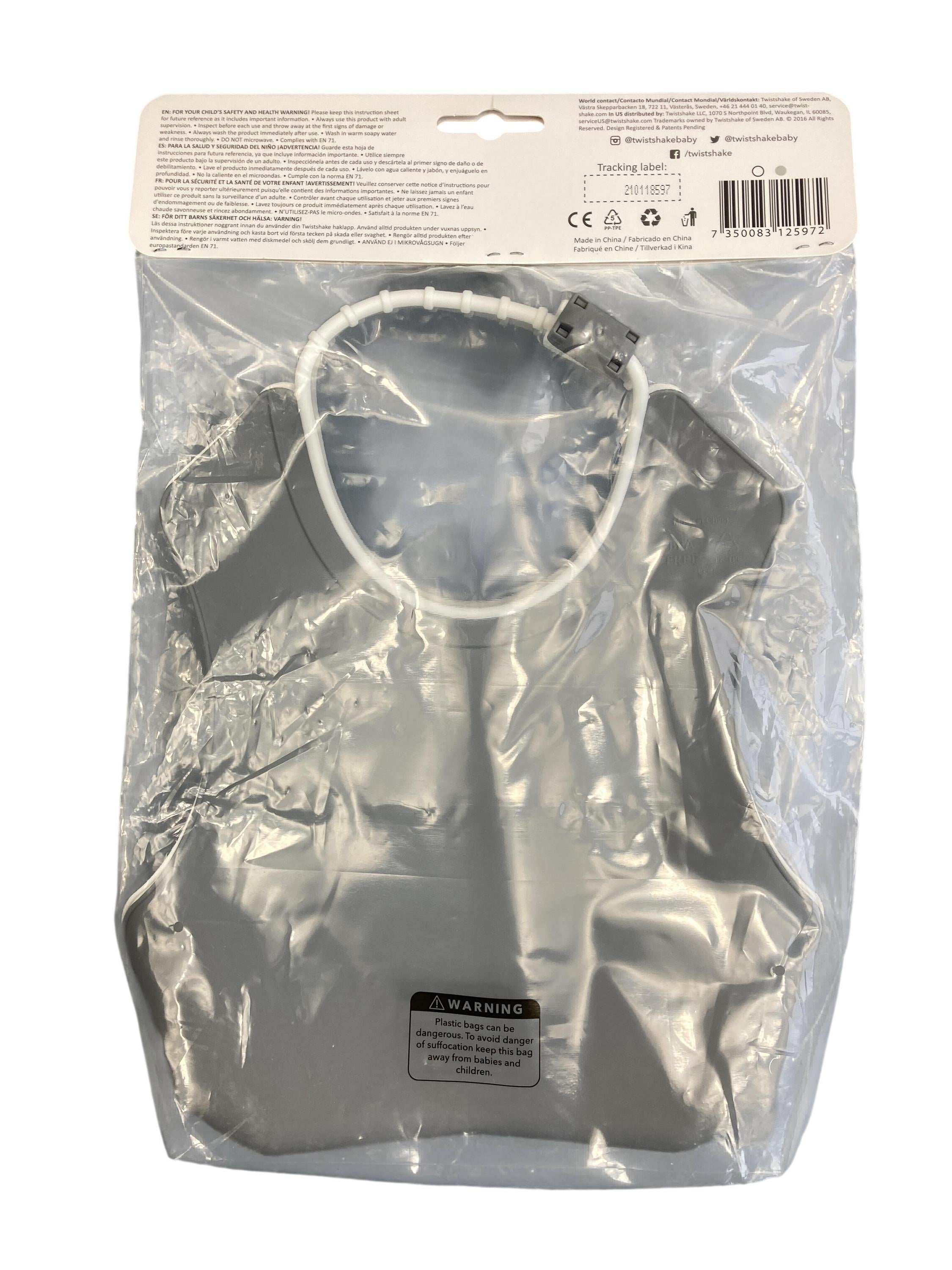 Lätzchen Lätzchen Pflege Silikon Latz Doppelpack Twistshake Rear Image Second Hand