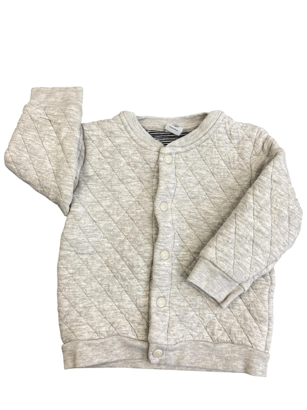 Sweatjacken Sweatshirts & Hoodies Kleidung Sweatjacke Petit Bateau Front Image Second Hand