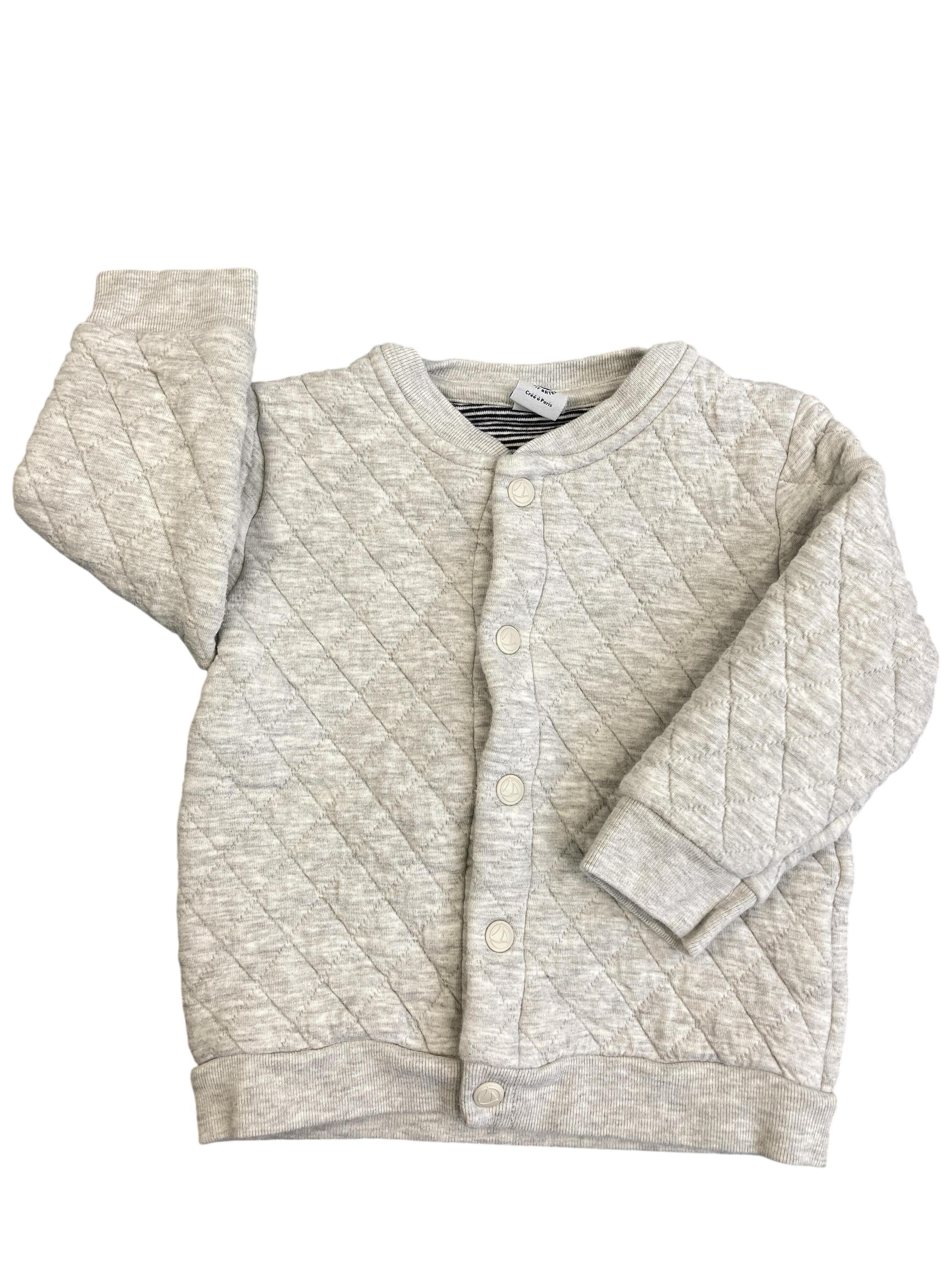 Sweatjacken Sweatshirts & Hoodies Kleidung Sweatjacke Petit Bateau Front Image Second Hand
