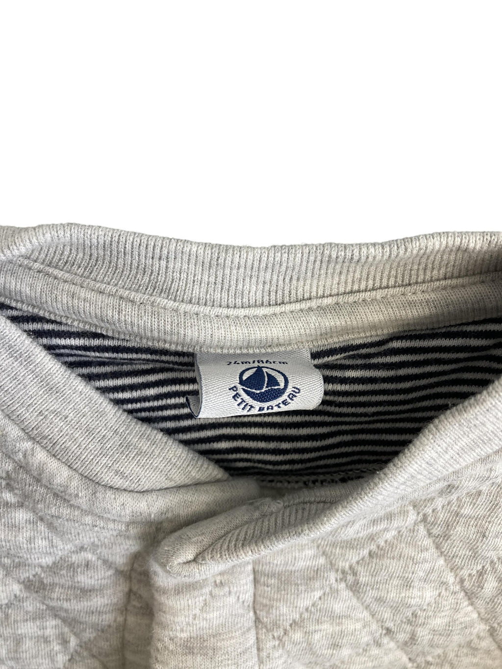 Sweatjacken Sweatshirts & Hoodies Kleidung Sweatjacke Petit Bateau Label Image Second Hand