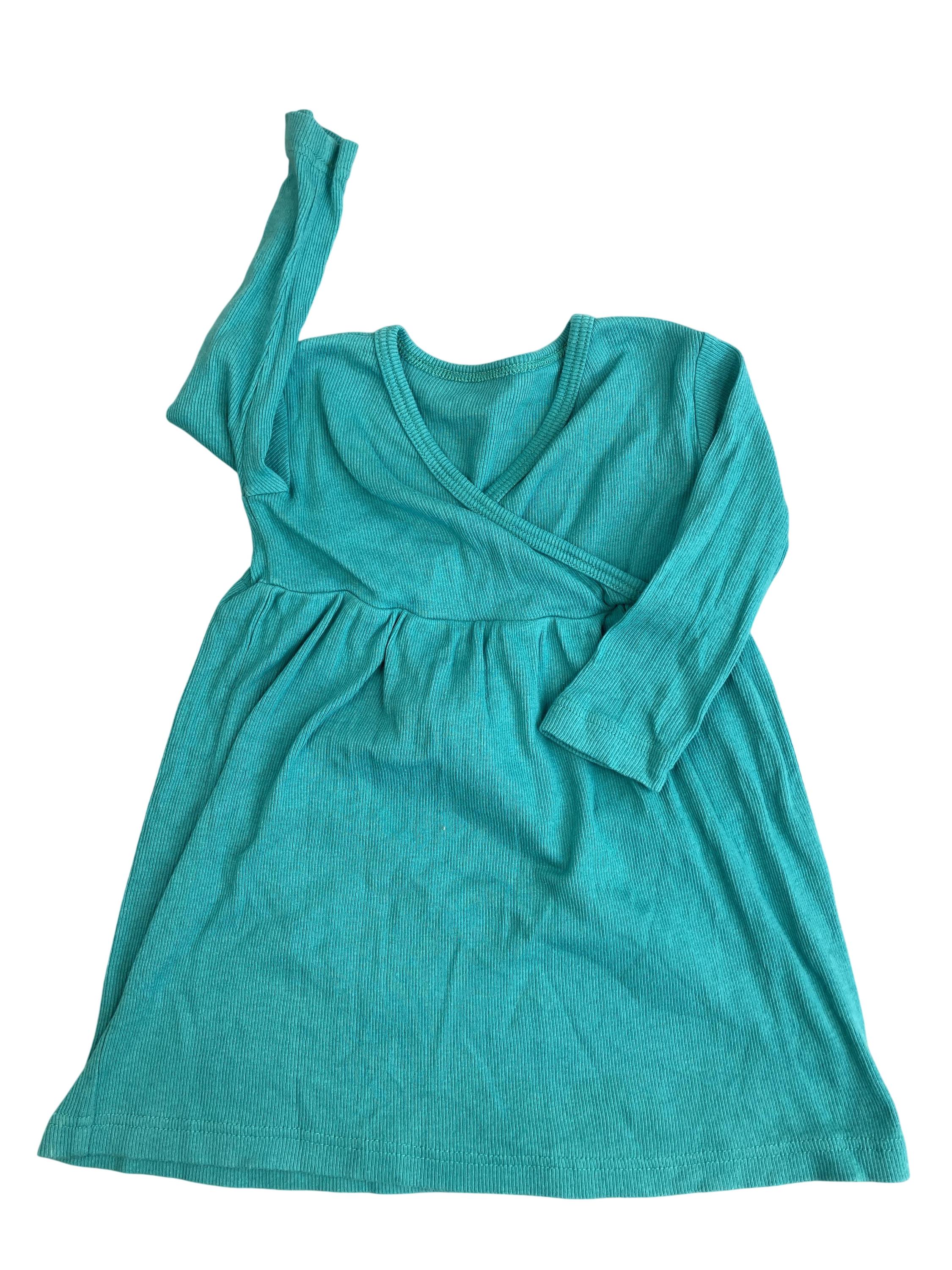Lanarmkleider Kleider Kleider & Röcke Kleidung Langarm Kleid Minibär Front Image Second Hand