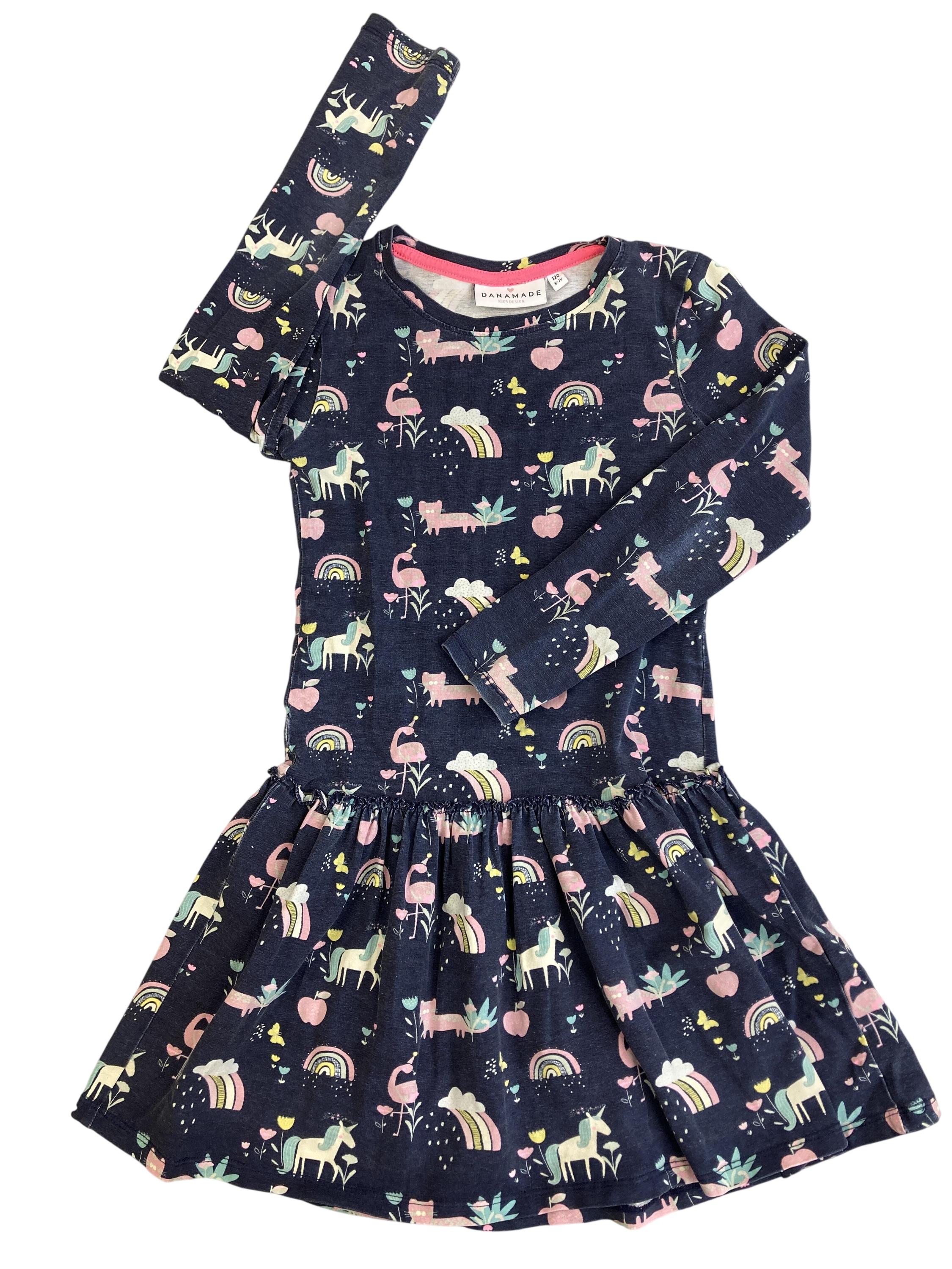 Lanarmkleider Kleider Kleider & Röcke Kleidung Langarm Kleid Danamade Front Image Second Hand