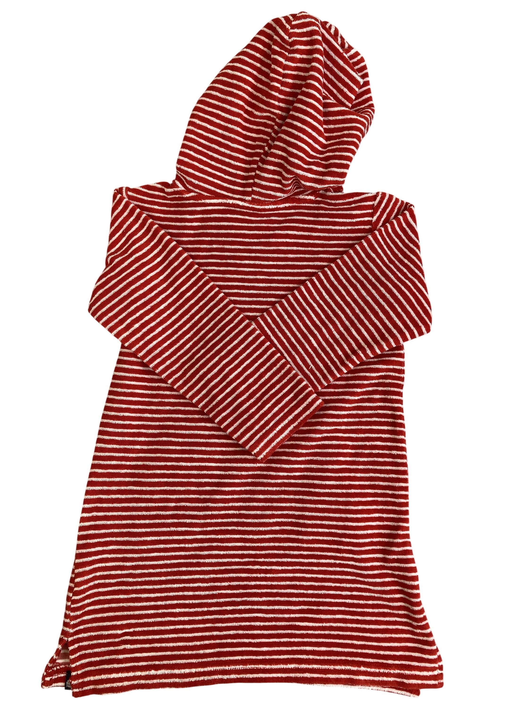 Lanarmkleider Kleider Kleider & Röcke Kleidung Strandkleid mit Kapuze Jako O Rear Image Second Hand