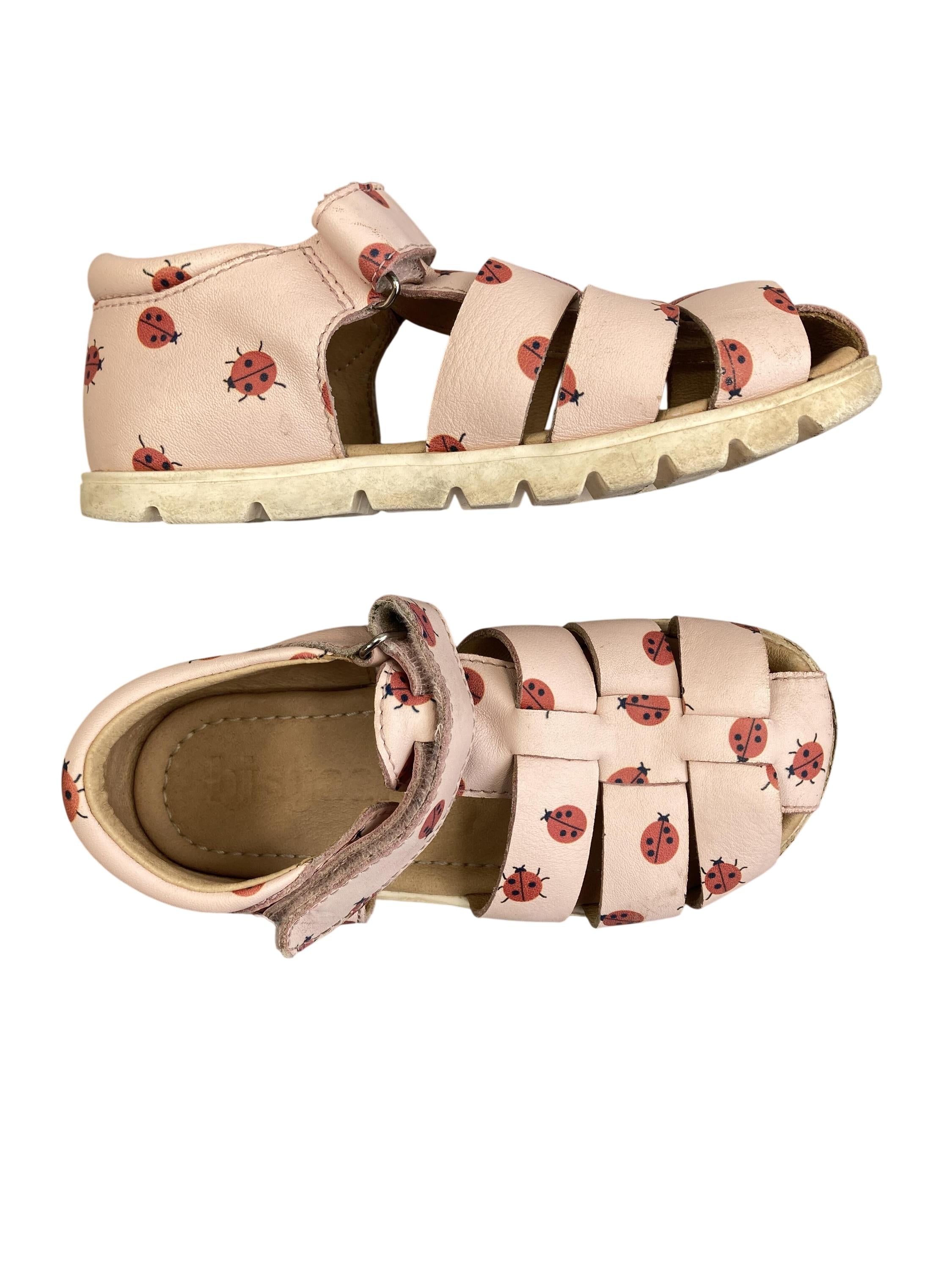 Ledersandalen Sandalen Schuhe Ledersandalen Bisgaard Front Image Second Hand