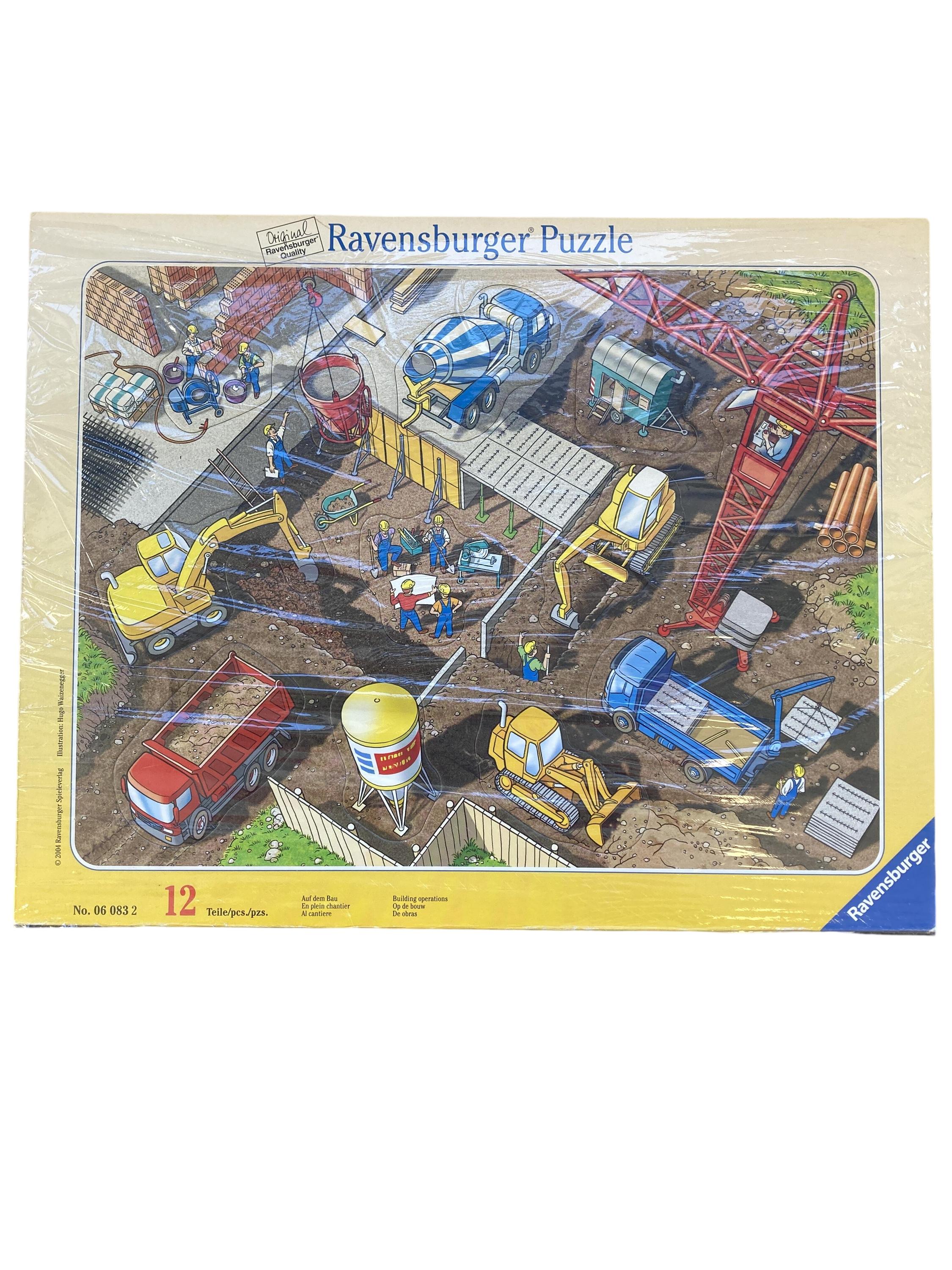 Puzzles Puzzles Spielen & Lernen Puzzle - Auf dem Bau Ravensburger Front Image Second Hand