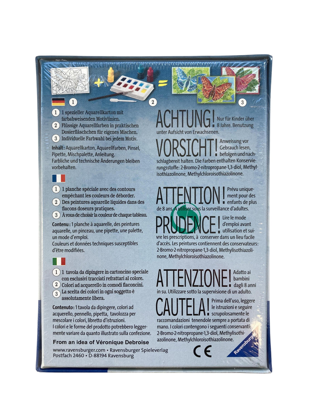 Schreiben, Malen & Basteln Spielen & Lernen Aquarelle - Fohlen Ravensburger  Rear Image Second Hand