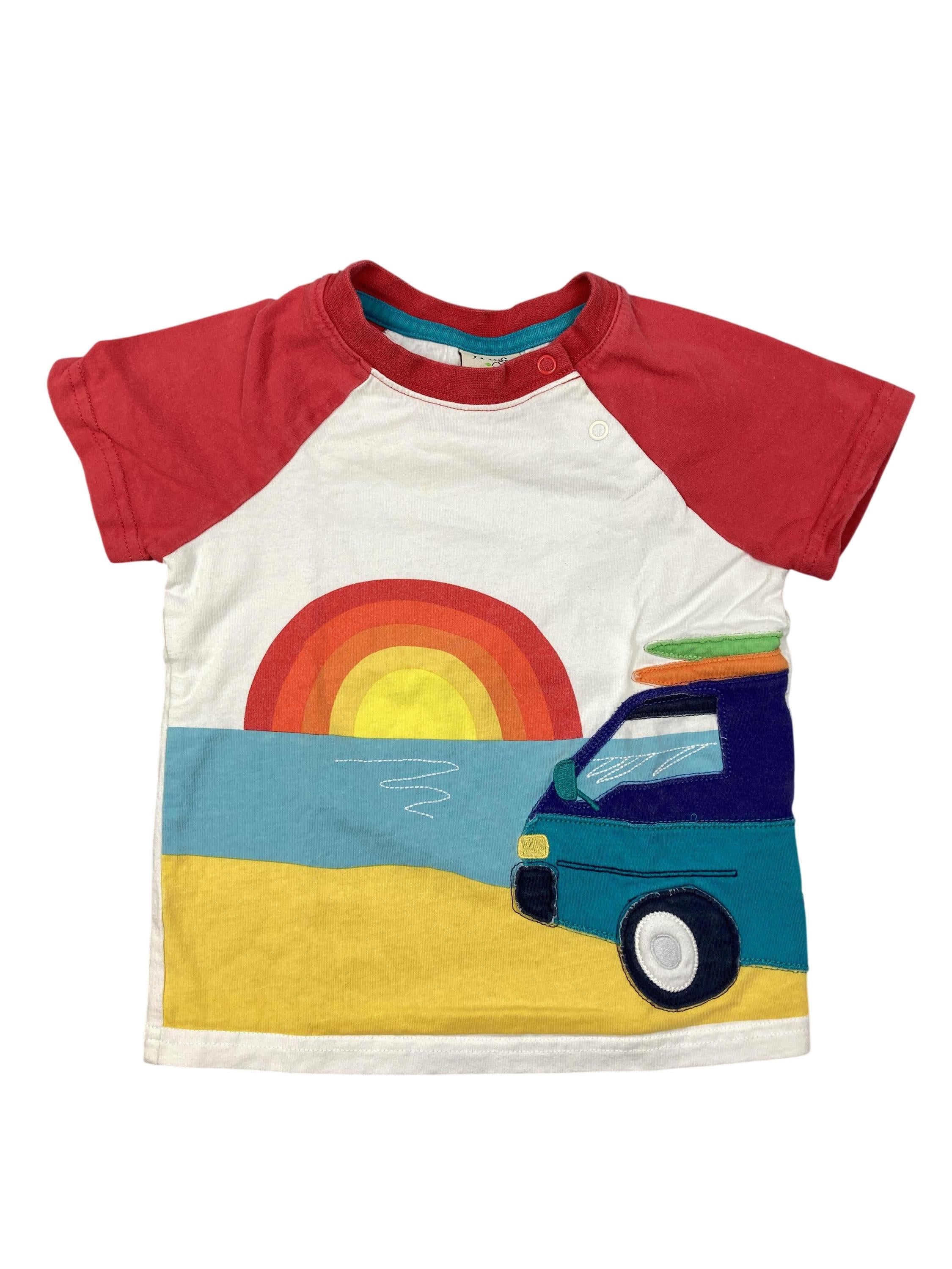 T-Shirts T-Shirts & Tops Kleidung T-Shirt Frugi Front Image Second Hand