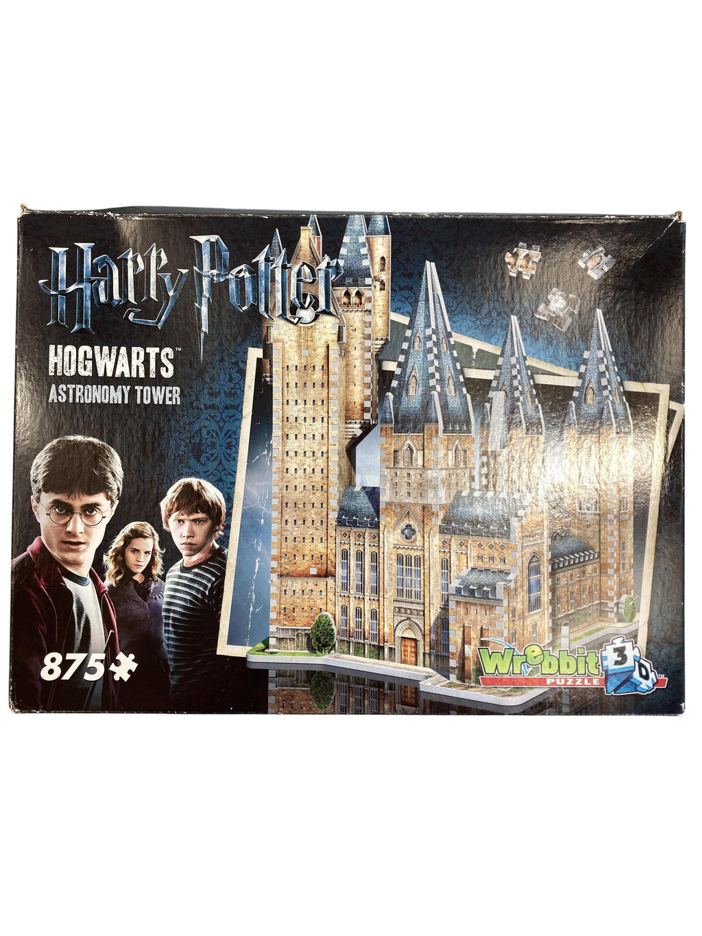 Puzzles Puzzles Spielen & Lernen Harry Potter 3D Puzzle - Astronomy Tower Wrebbit Puzzle Front Image Second Hand
