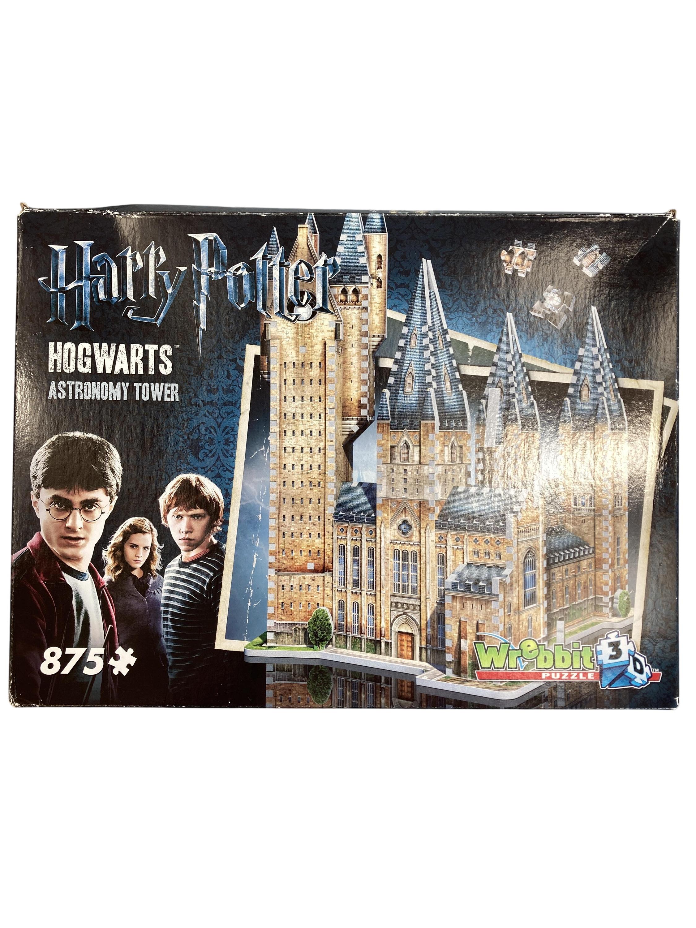 Puzzles Puzzles Spielen & Lernen Harry Potter 3D Puzzle - Astronomy Tower Wrebbit Puzzle Front Image Second Hand