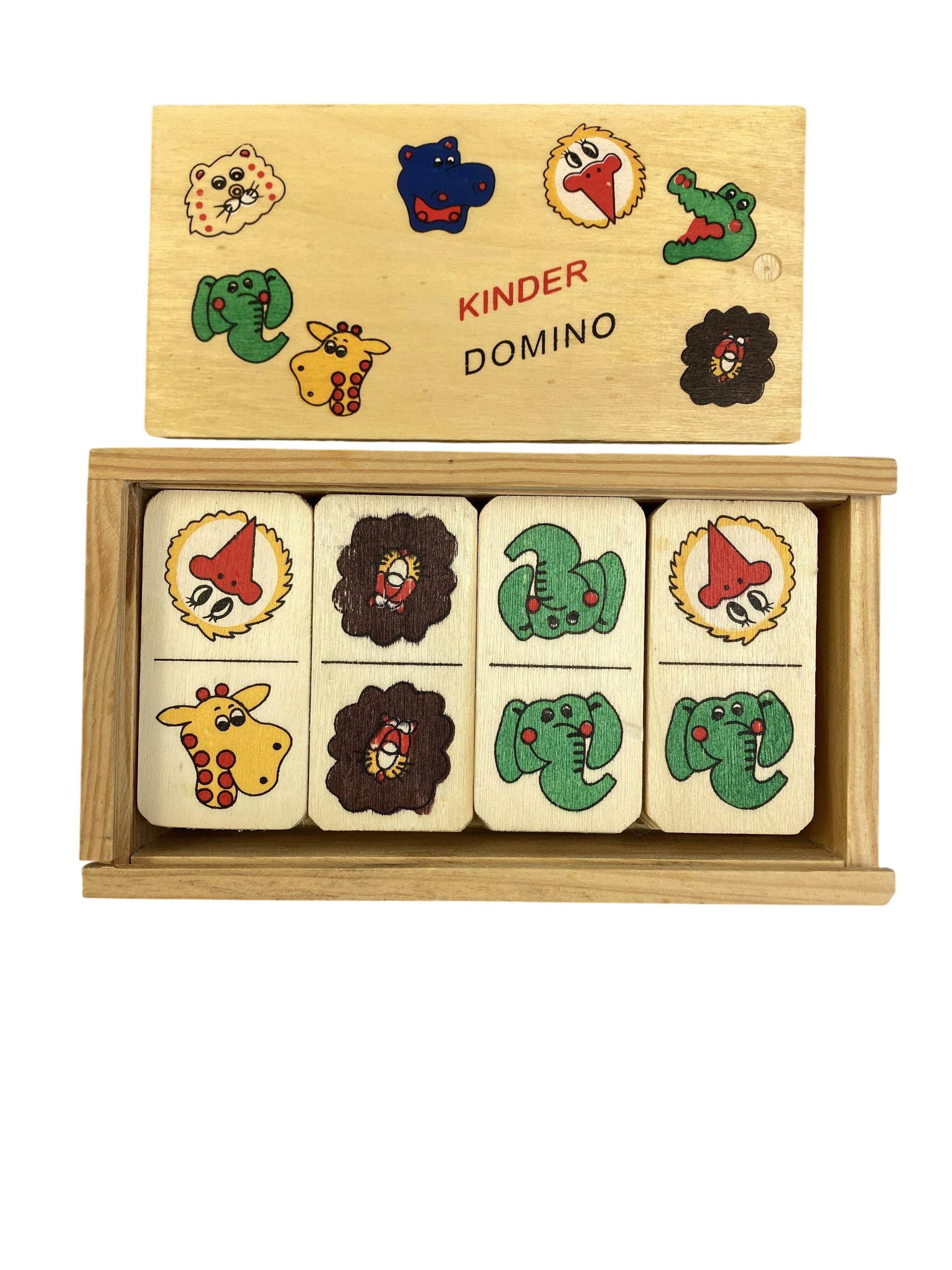 Holzspielzeuge Spielen & Lernen Kinder Domino Small Foot Rear Image Second Hand