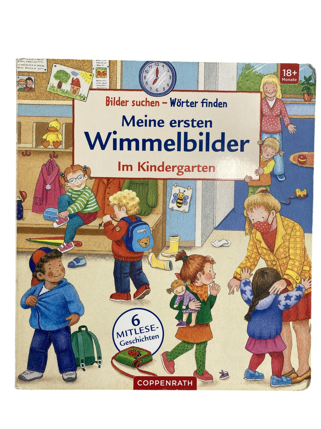 Kinderbücher Bücher Spielen & Lernen Meine ersten Wimmelbilder im Kindergarten Coppenrath Front Image Second Hand