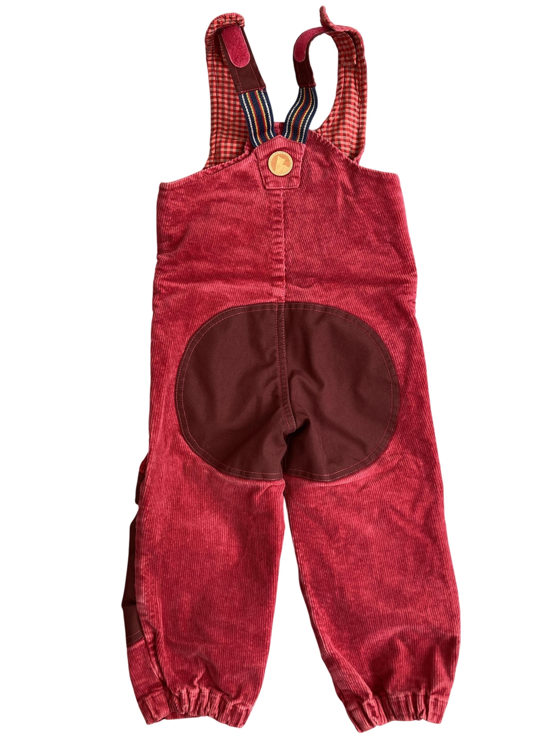Latzhosen Hosen & Jeans Kleidung Latzhose Cord Finkid Rear Image Second Hand