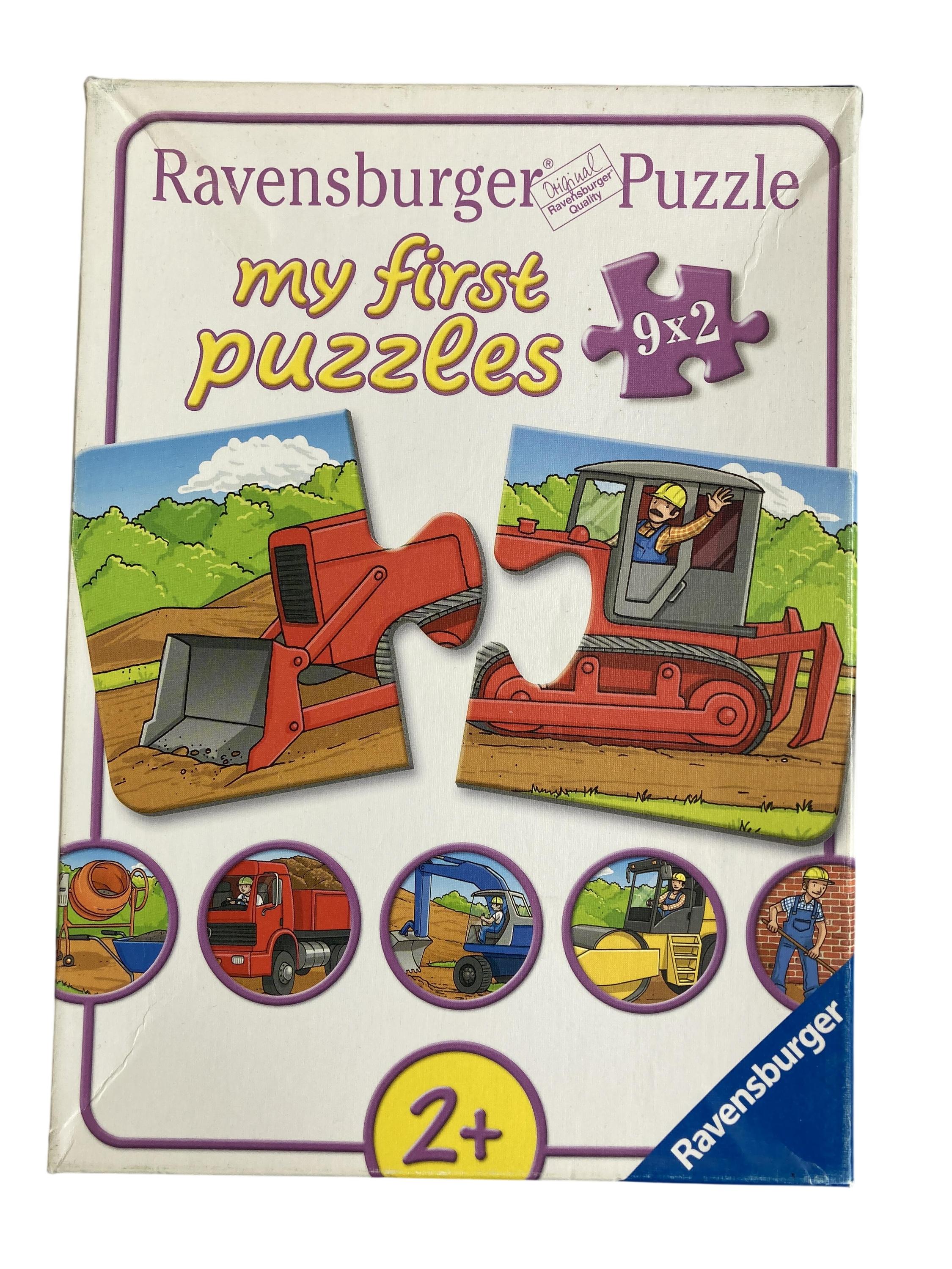 Puzzles Puzzles Spielen & Lernen My First Puzzle - Auf der Baustelle Ravensburger Front Image Second Hand