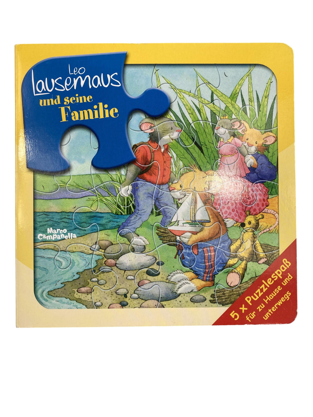 Puzzles Spielen & Lernen Leo Lausemaus und seine Familie Leo Lausemaus Front Image Second Hand