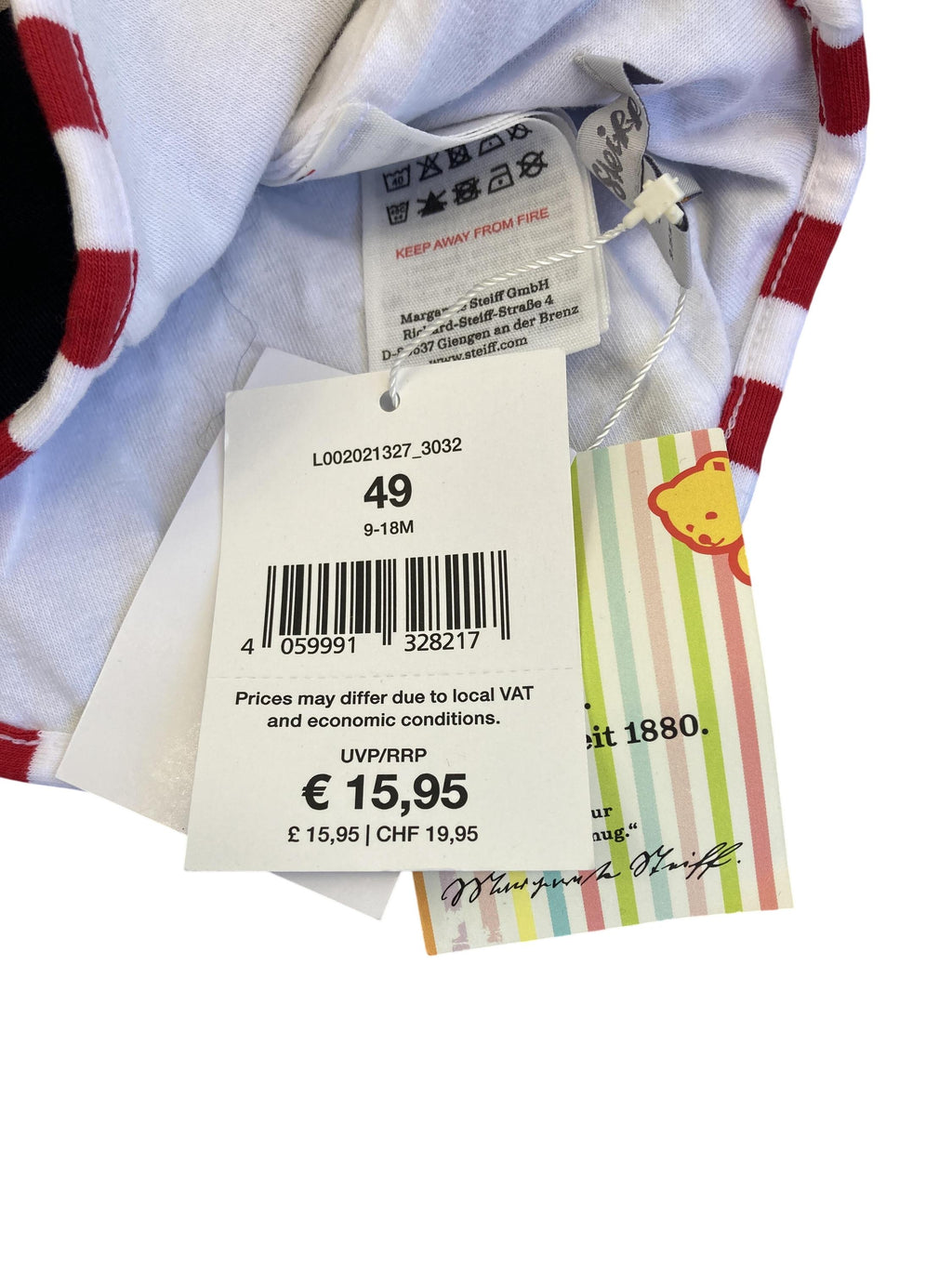 Mützen Hüte & Mützen Accessoires Mütze Steiff Label Image Second Hand