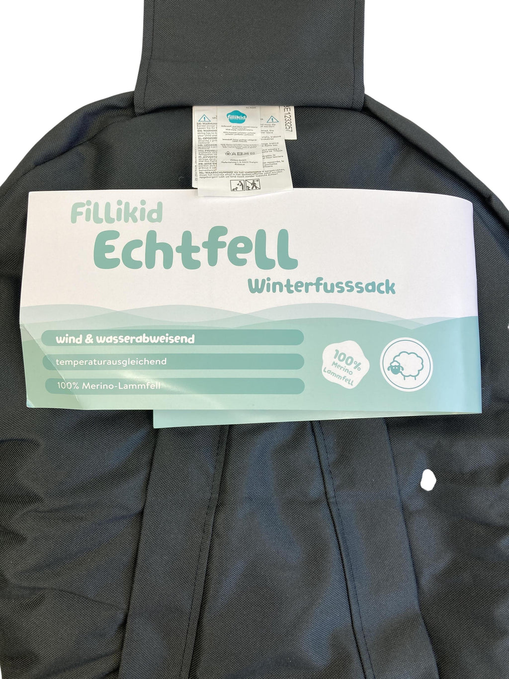 Fußsack Fotobüber Elektrische Kinderzahnbürsten Digitalkameras Desinfektionsgeräte Deckenleuchten Funktionshosen Unterwegs Winterfusssack Fillikid  Label Image Second Hand