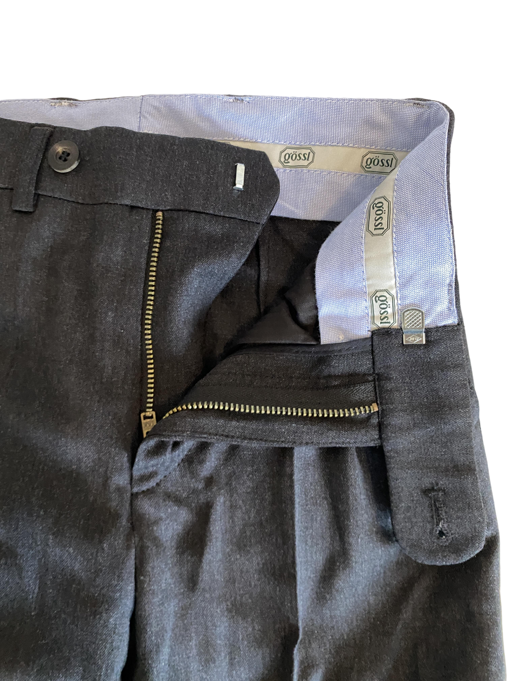 Stoffhosen Hosen & Jeans Kleidung Schicke Hose Rear Image Second Hand