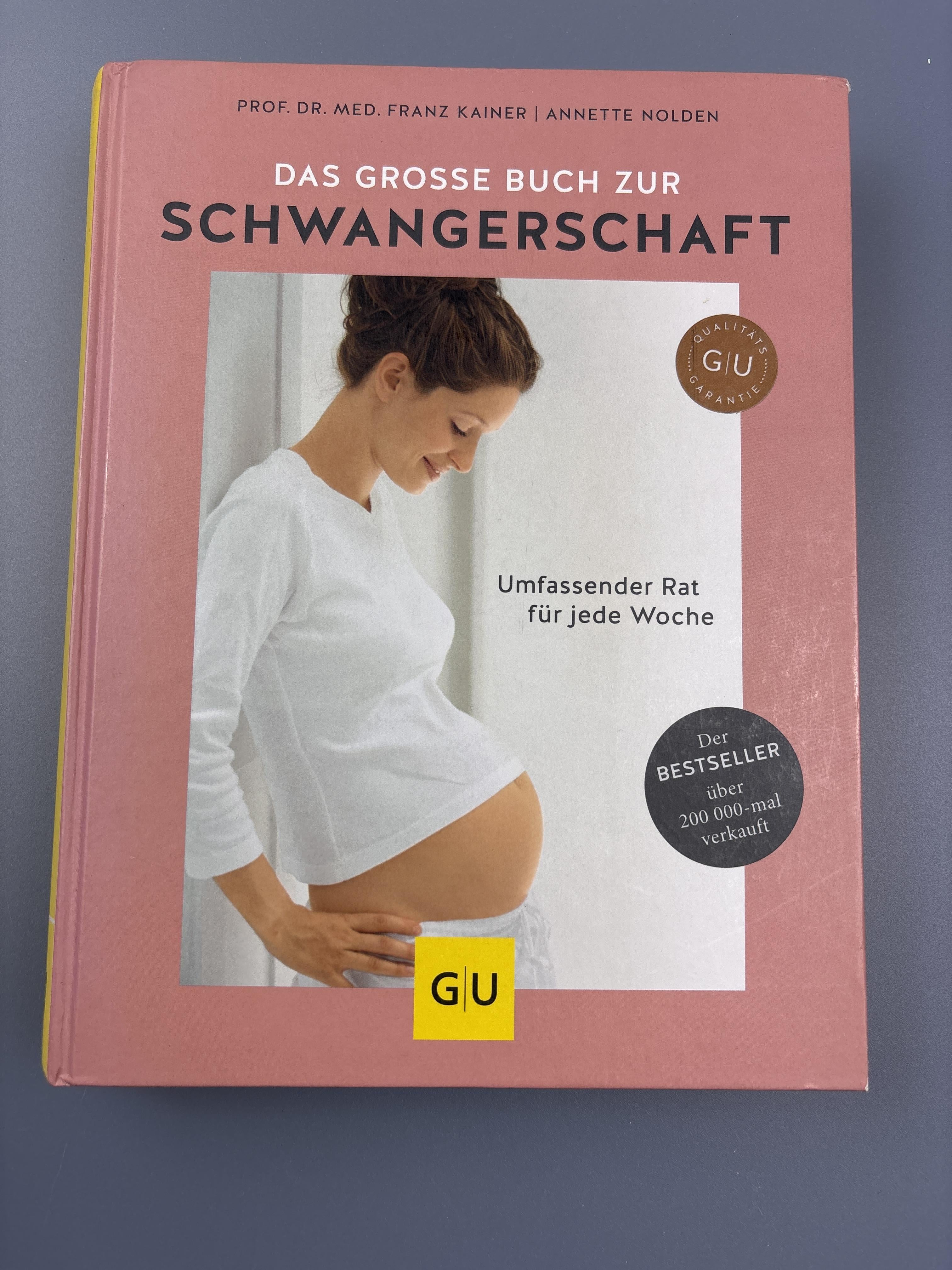 Papeterie Das Große Buch Zur Schwangerschaft Front Image Second Hand