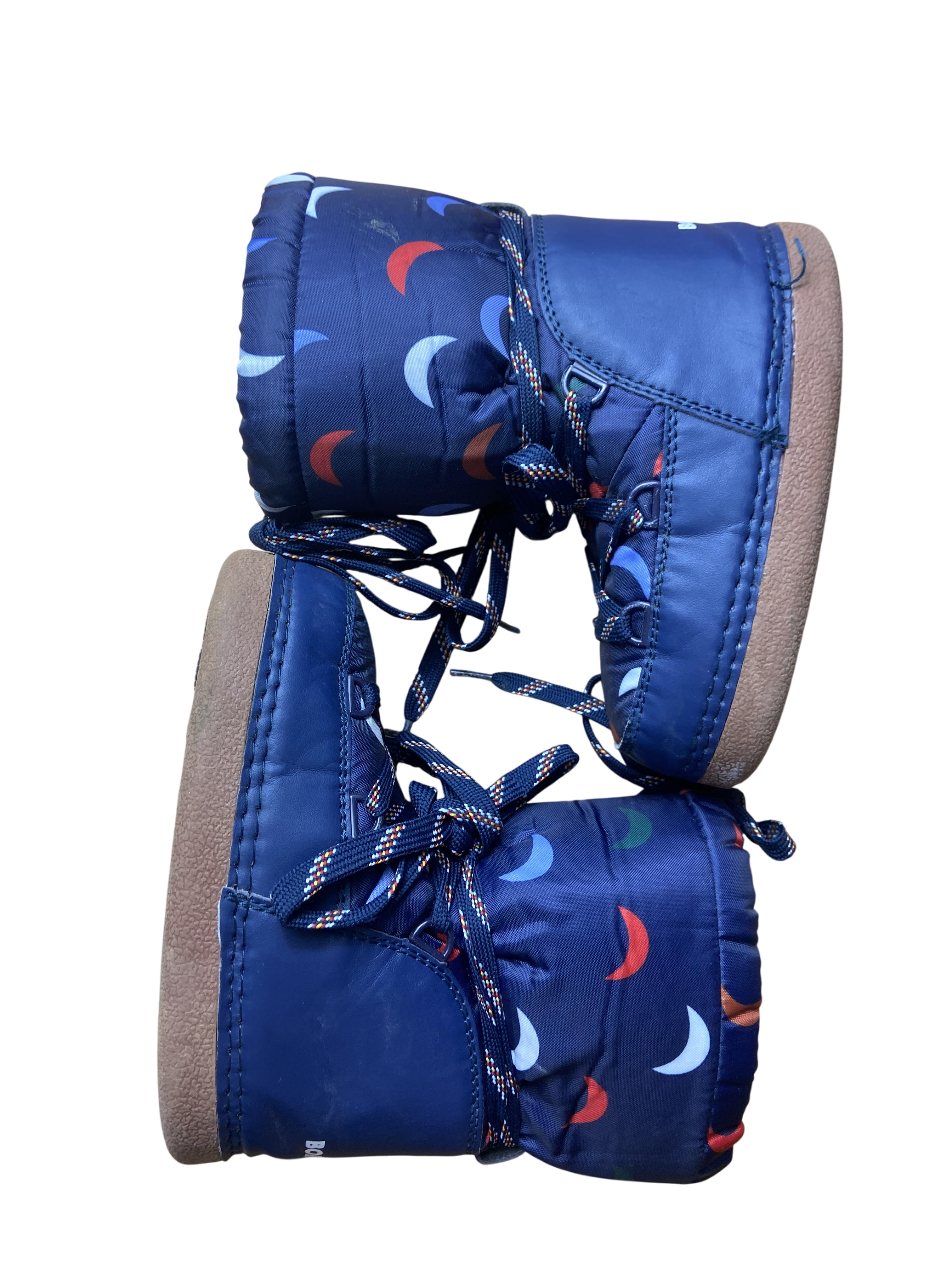 Schneeschuhe Winterschuhe Schuhe Moon Boots Blue Cosmo 31 Front Image Second Hand