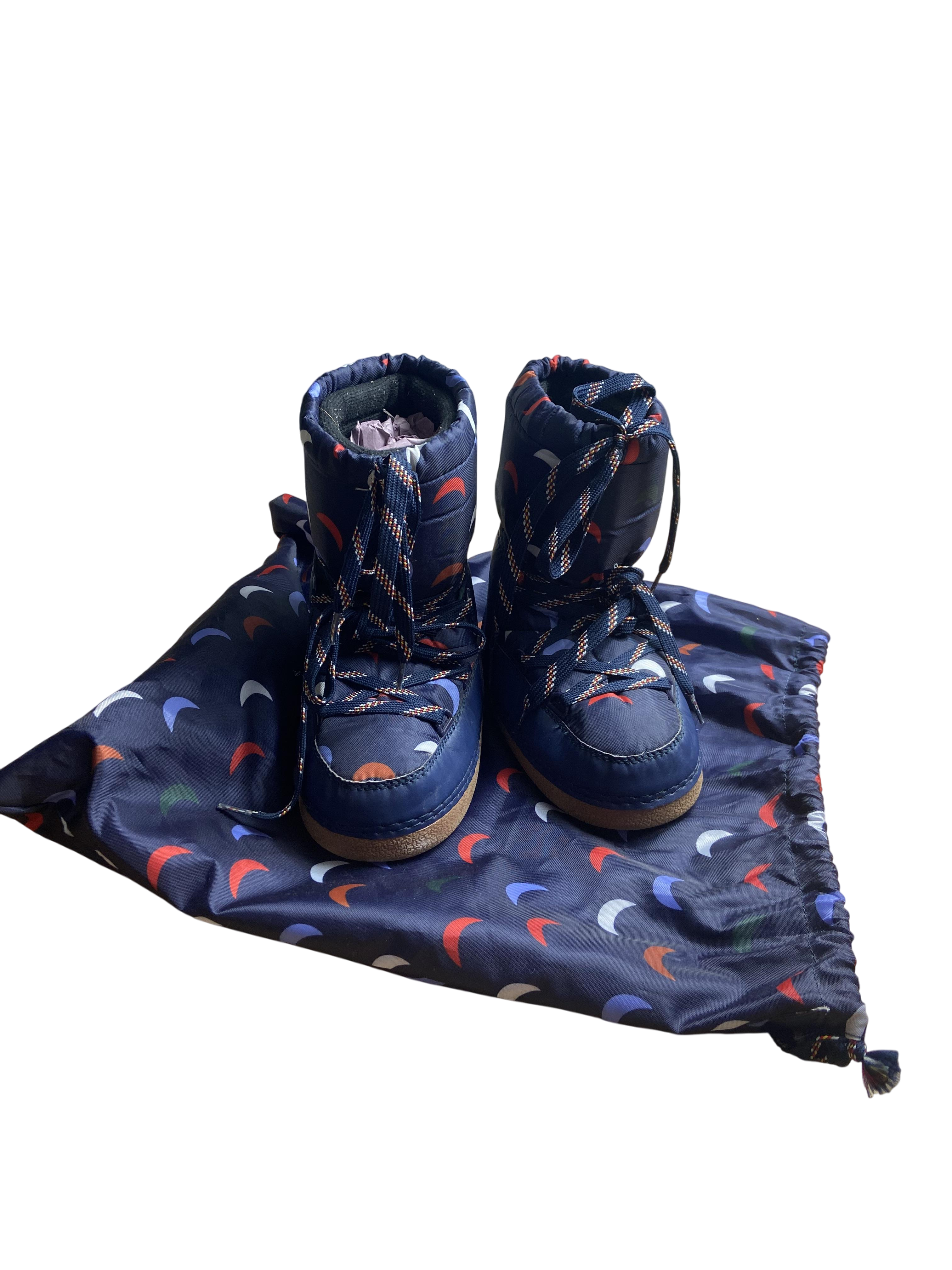 Schneeschuhe Winterschuhe Schuhe Moon Boots Blue Cosmo 31 New Misc Image 1 Second Hand