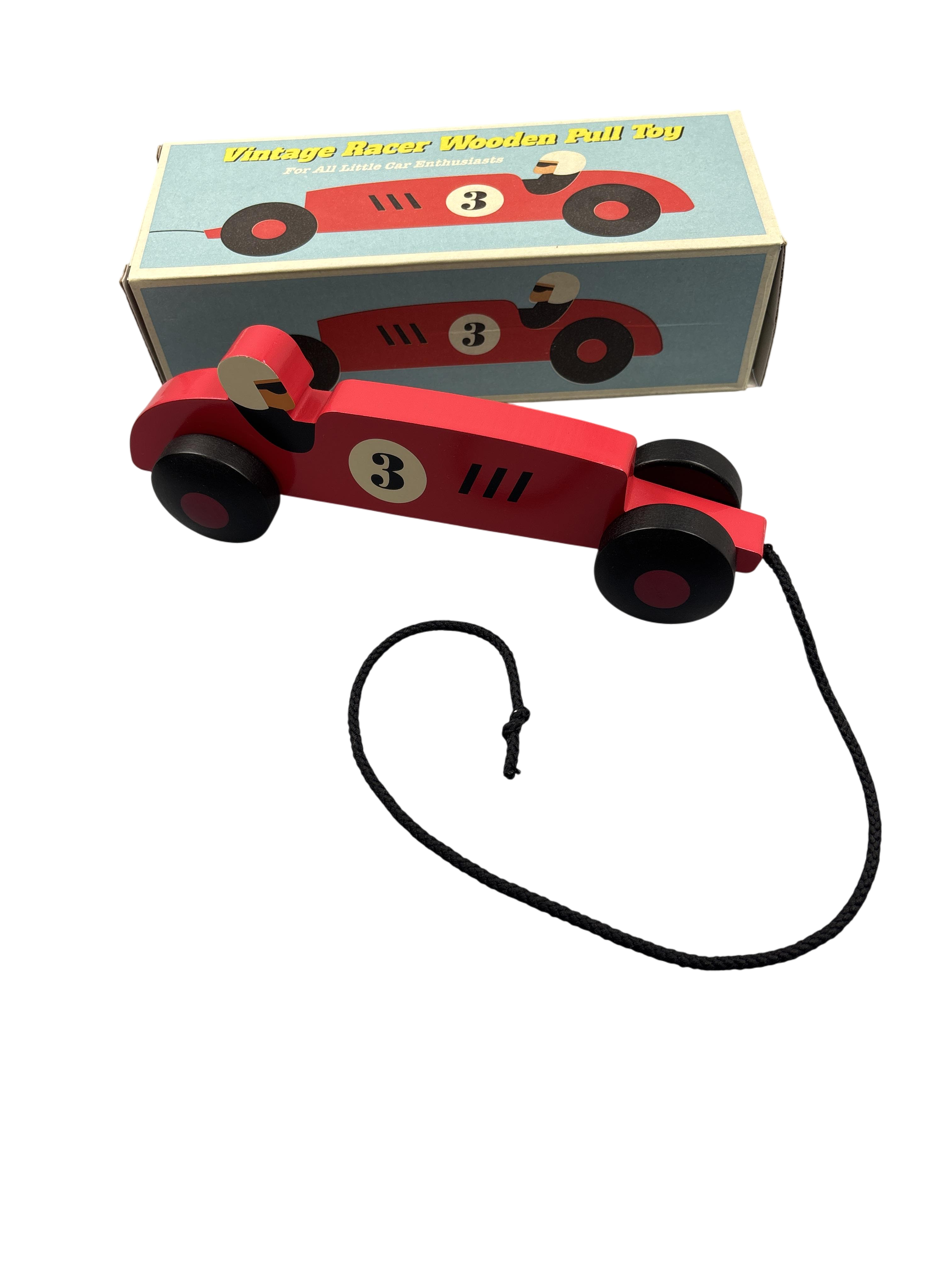 Autos & Straßen Züge & Autos Spielen & Lernen Vintage Raver Wooden Pull Toy Front Image Second Hand
