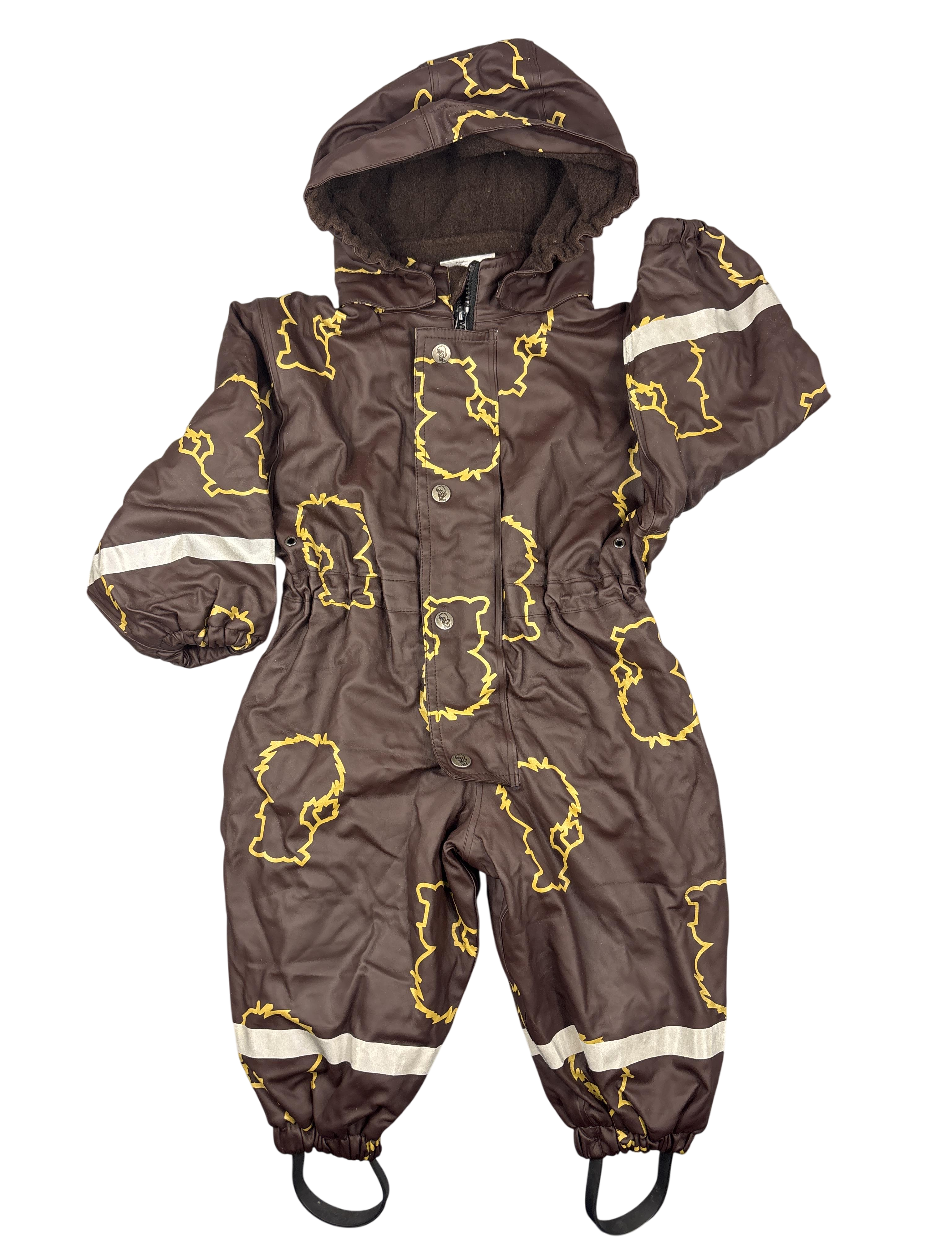 Schneeanzüge Schneekleidung Kleidung Regenanzug gefüttert Front Image Second Hand