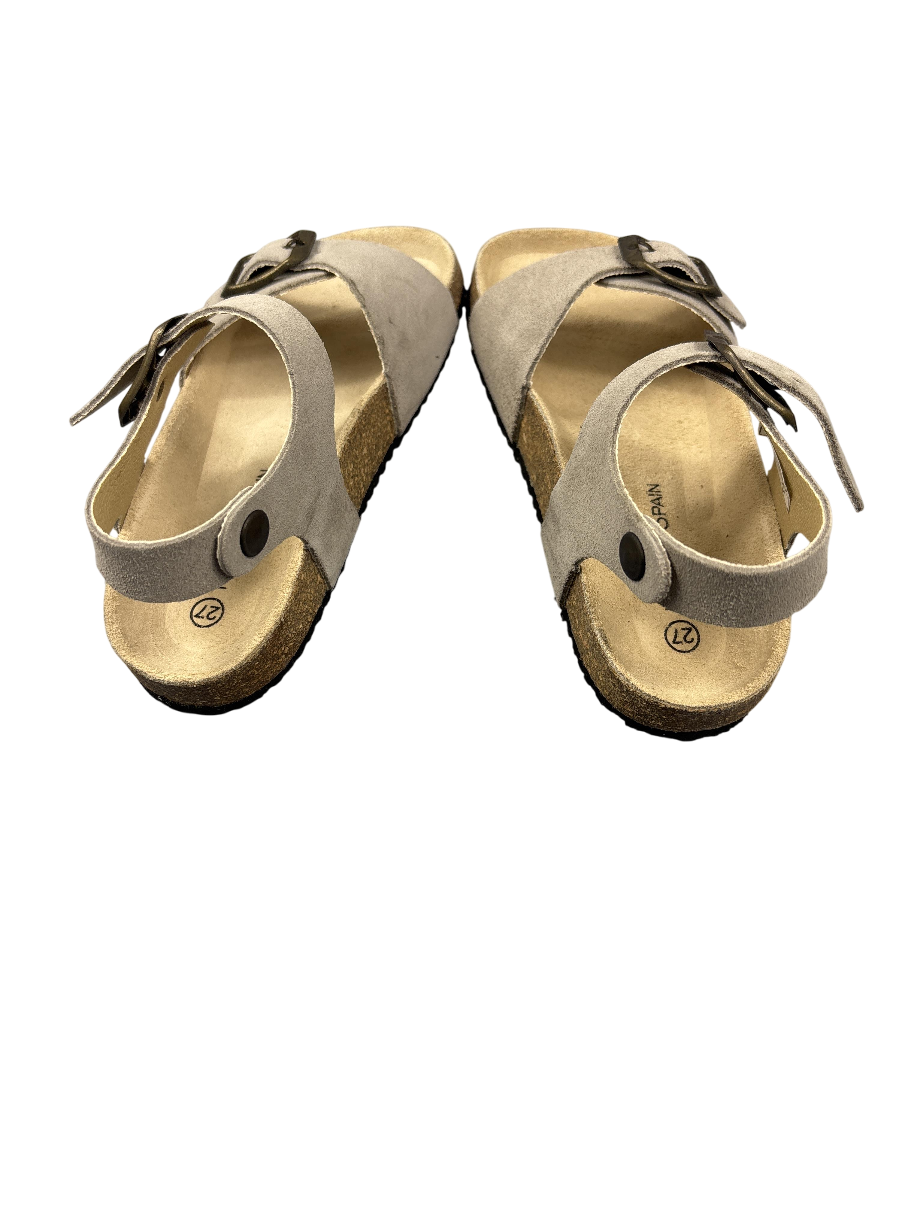 Ledersandalen Sandalen Schuhe Sandalen Rear Image Second Hand