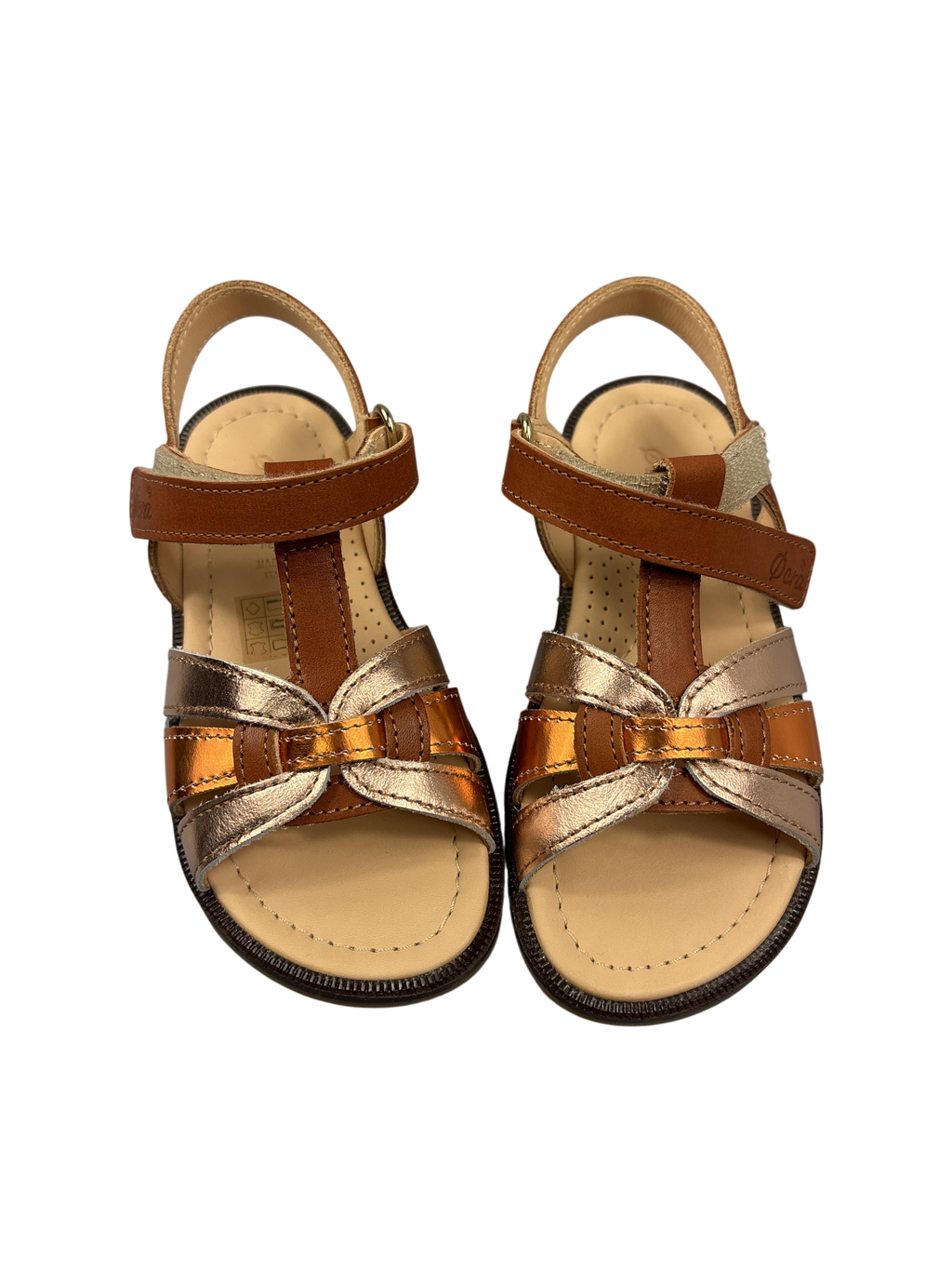 Ledersandalen Sandalen Schuhe Sandalen Front Image Second Hand